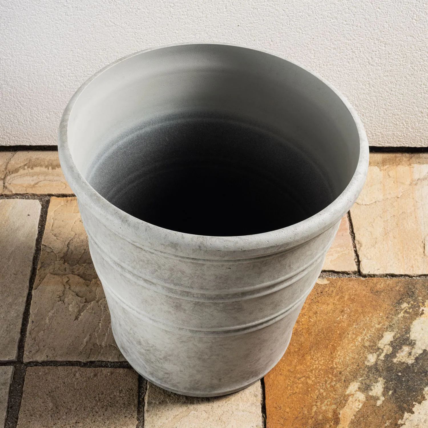 Grå Kruka Utomhus 46x46cm - Flavia