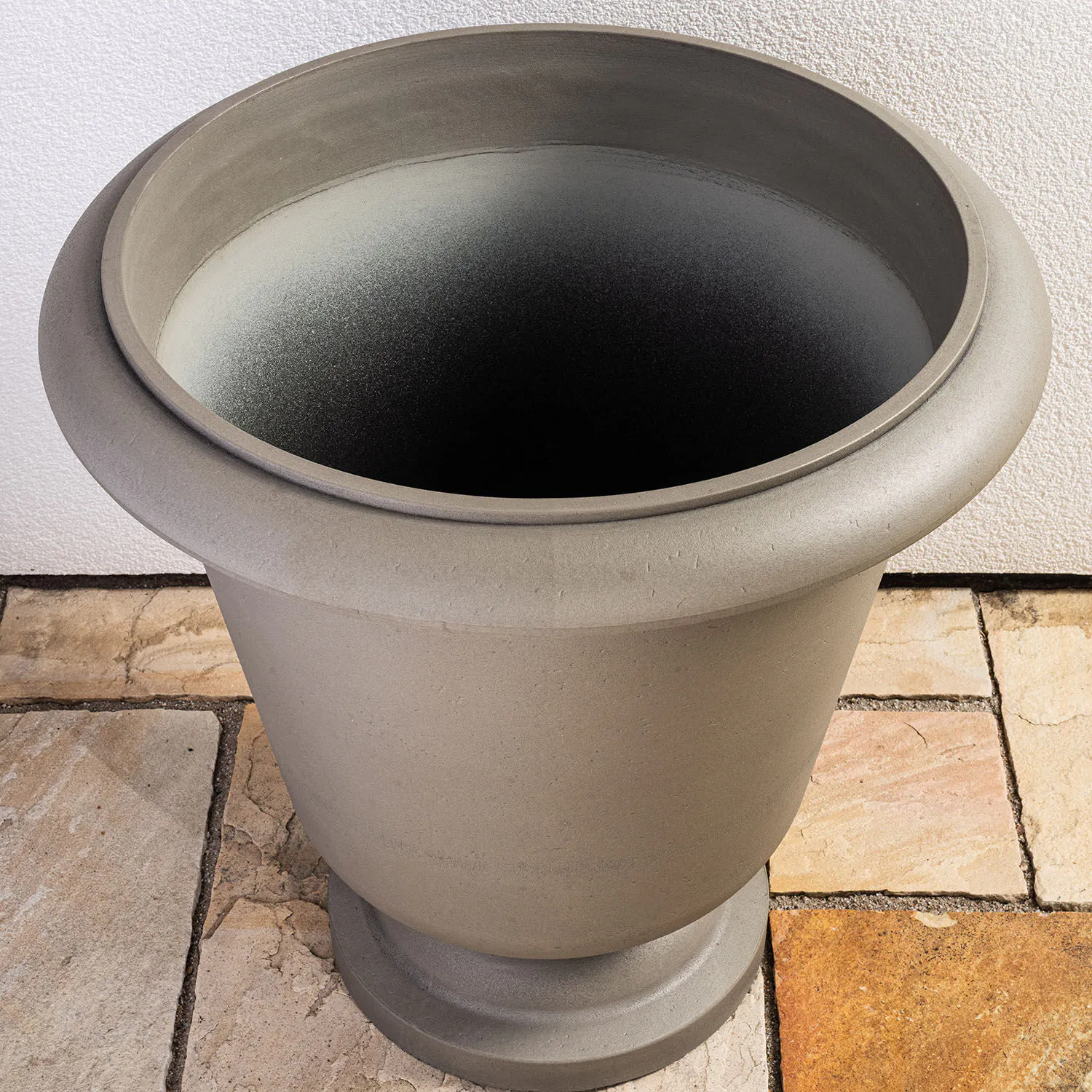 Grå Kruka Utomhus 42x55cm  - Giorgia