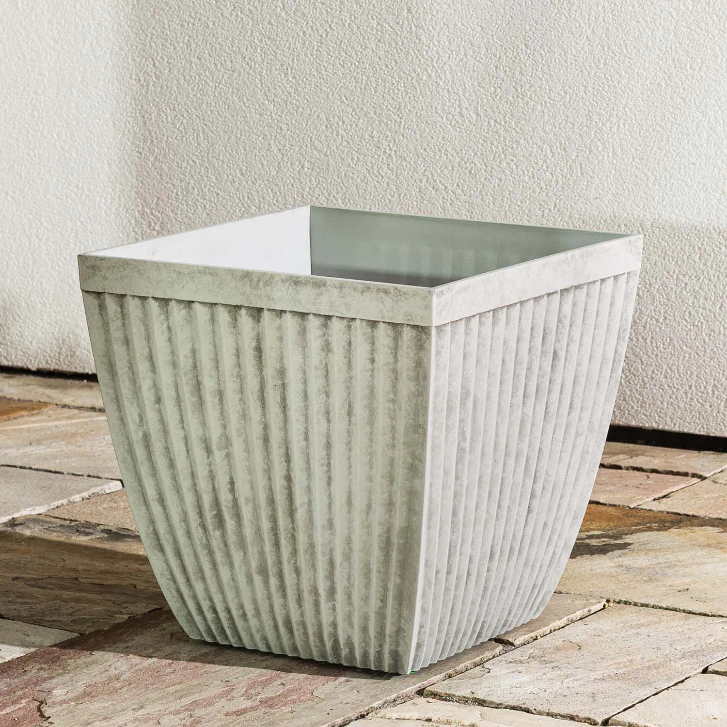 Grå Kruka Utomhus 43x42cm - Luisa