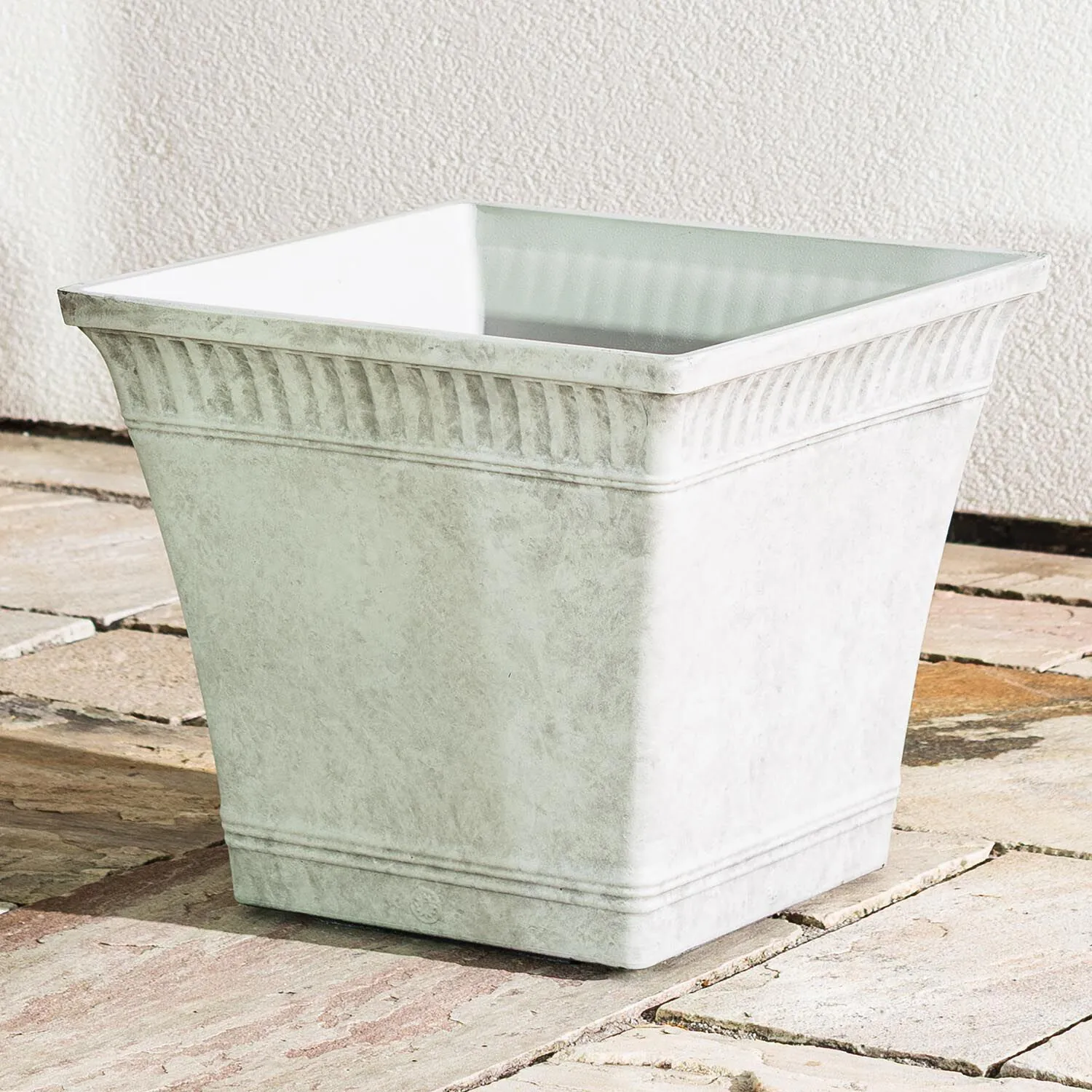 Grå Kruka Utomhus 42x36cm - Hera