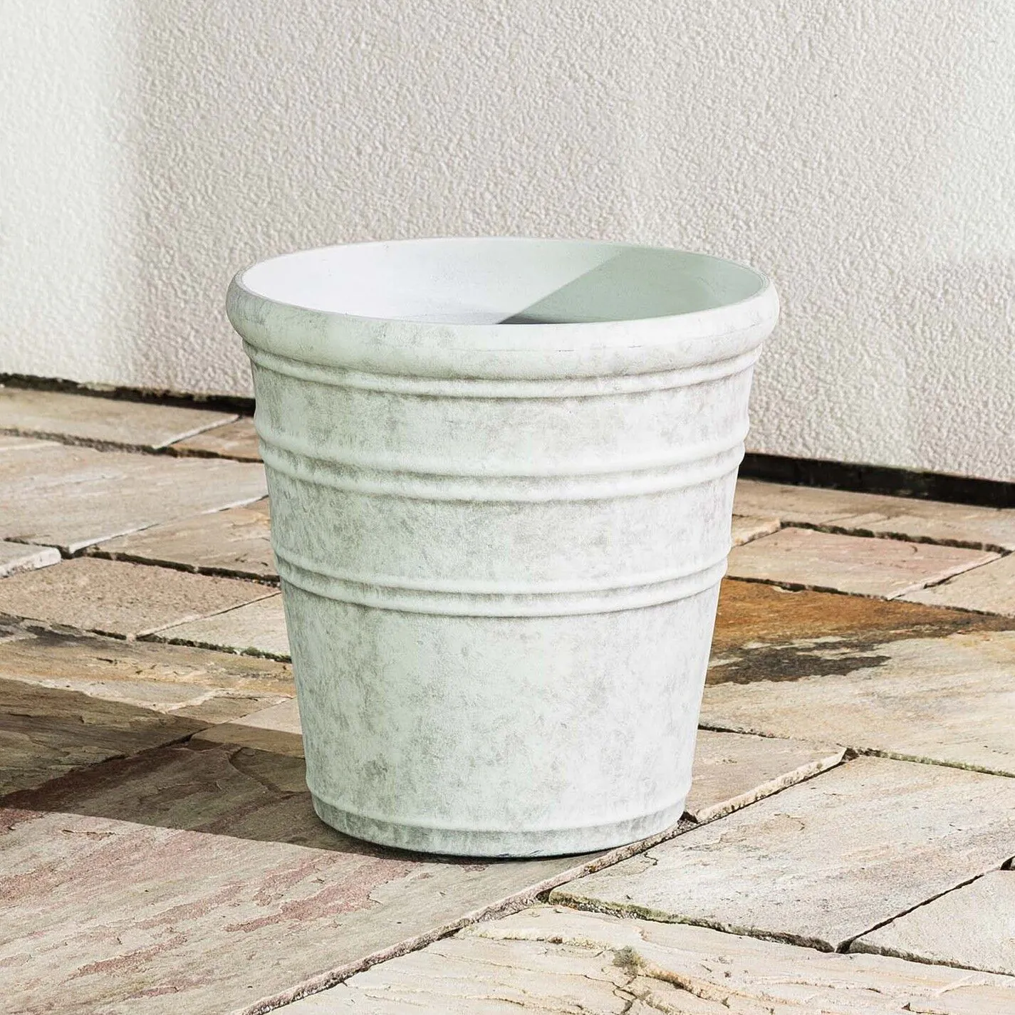 Grå Kruka Utomhus 35x35cm - Flavia
