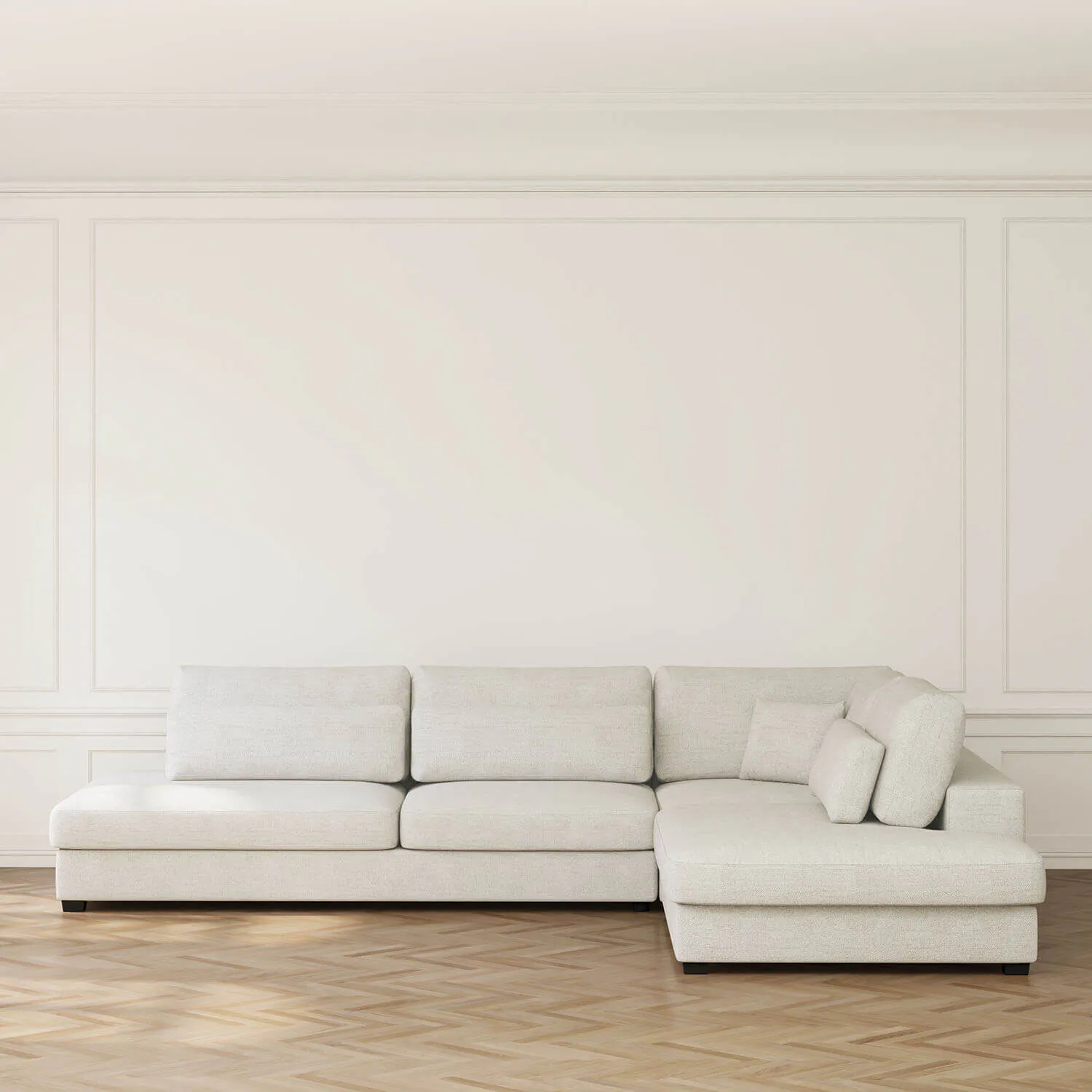 Hörnsoffa 332x244cm Höger Greige - Montecito
