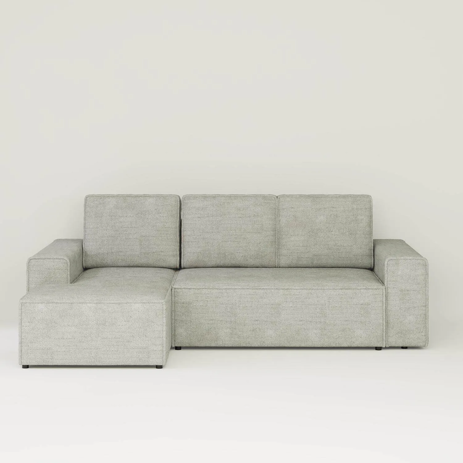Bäddsoffa Divan Vänster 255cm Greige - Sydney