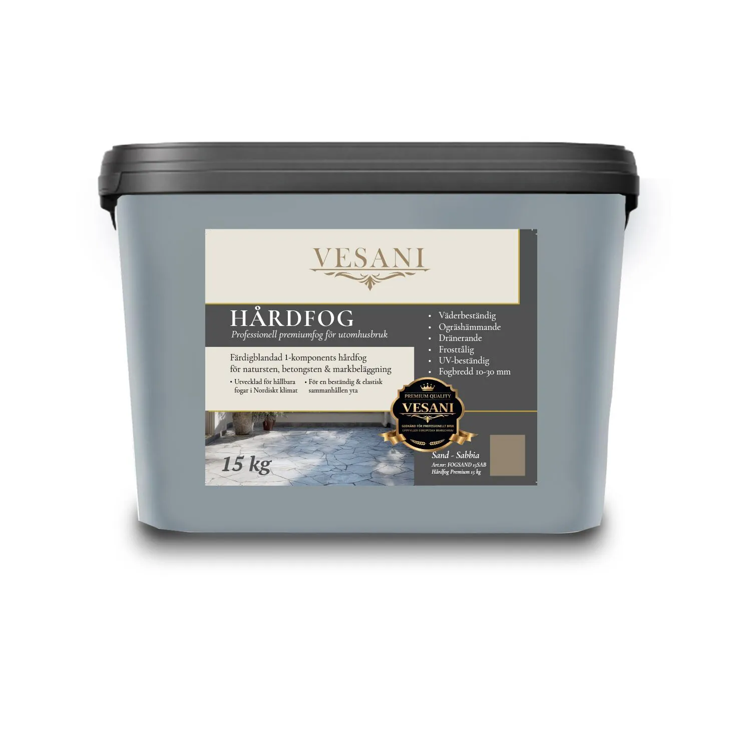 Fogsand Premium 15 kg Sand - Sabbia