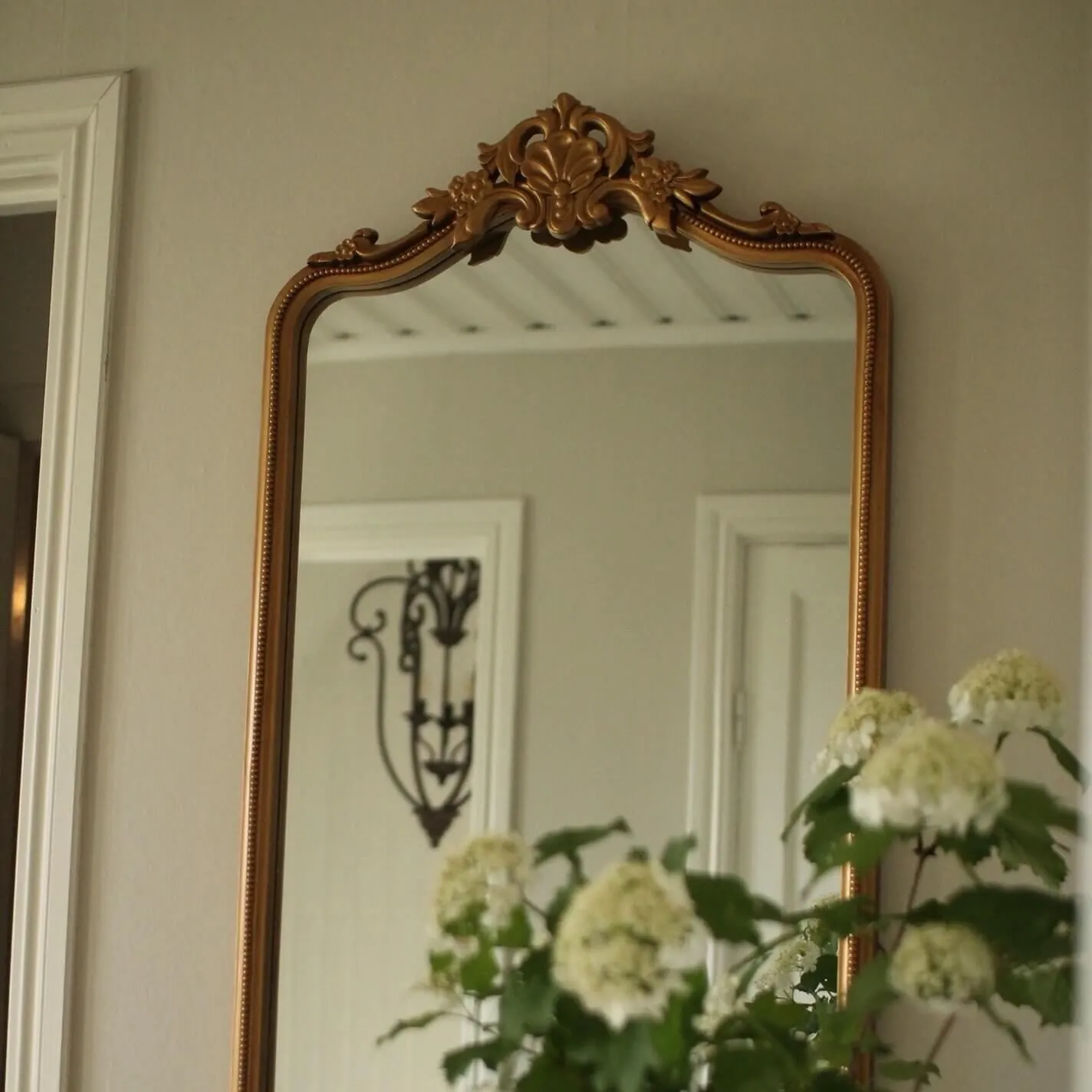 Helkroppsspegel Guld 60x170cm - Baptiste