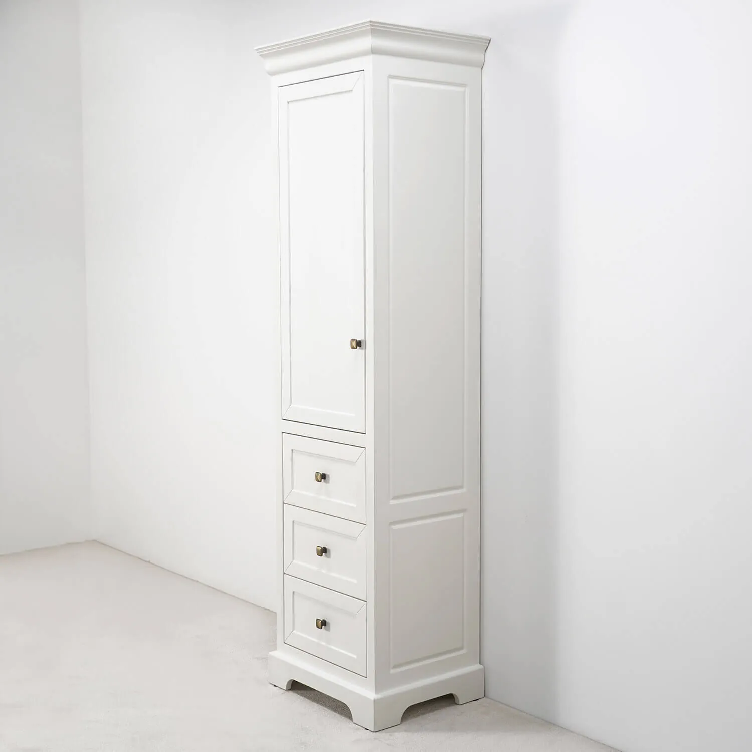 Wyoming Högskåp Badrum Panel 202cm Vit