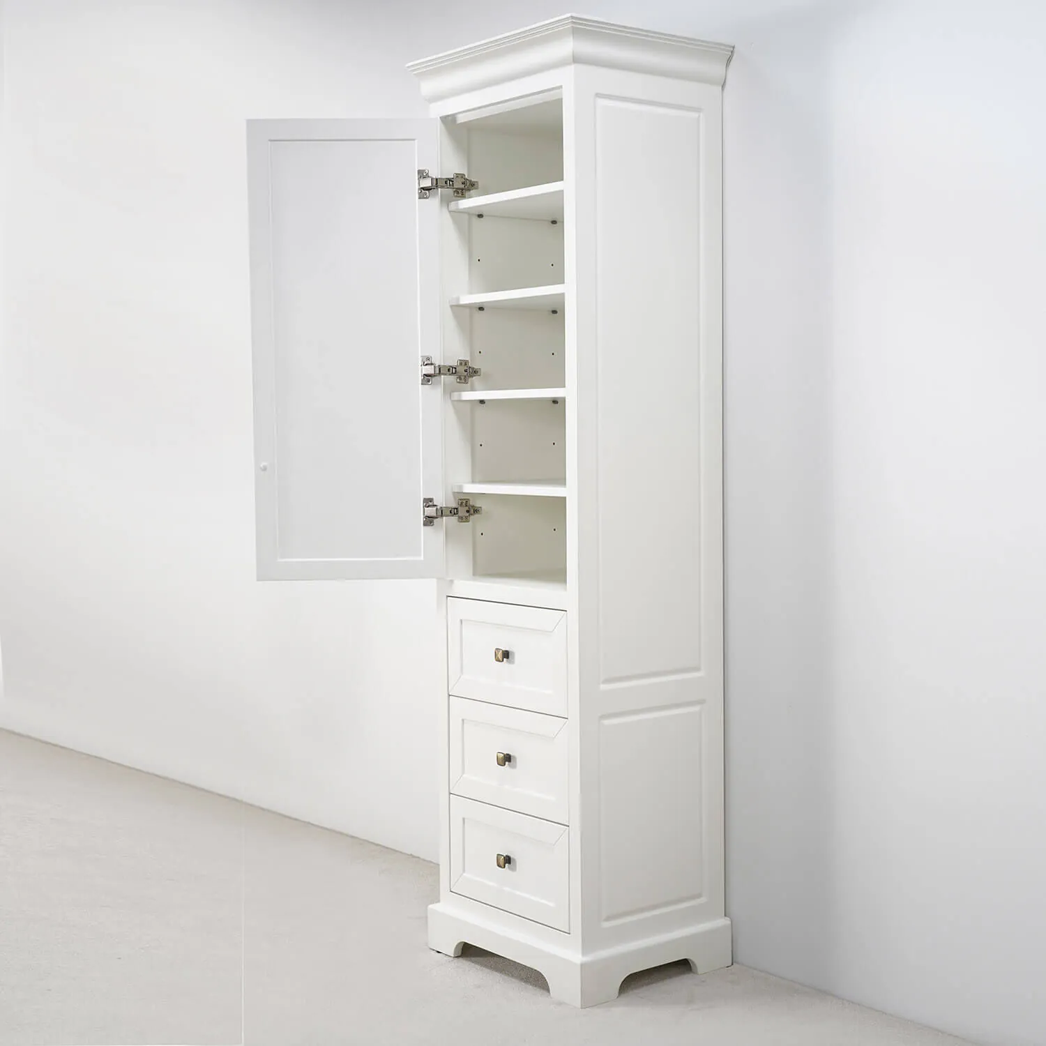 Wyoming Högskåp Badrum Panel 202cm Vit