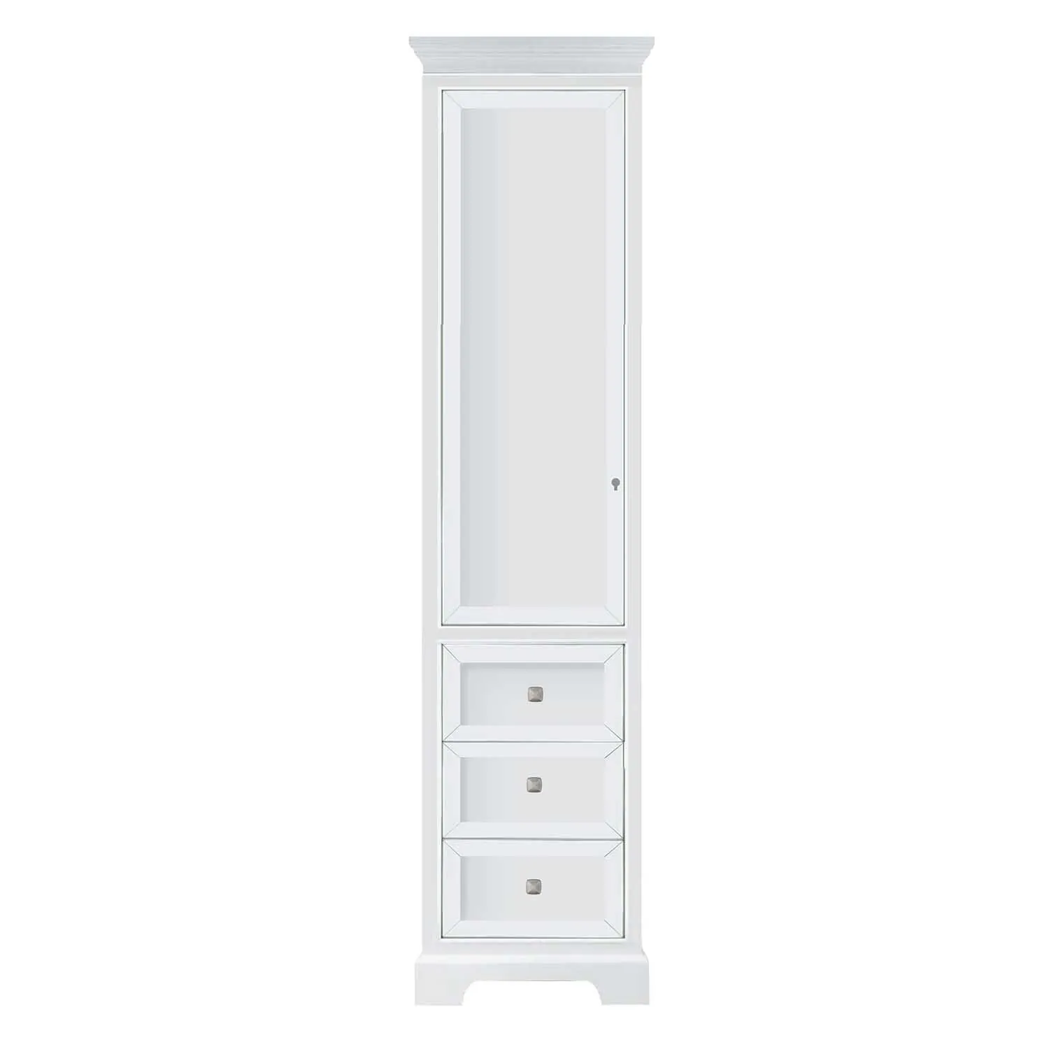 Wyoming Högskåp Badrum Panel 202cm Vit