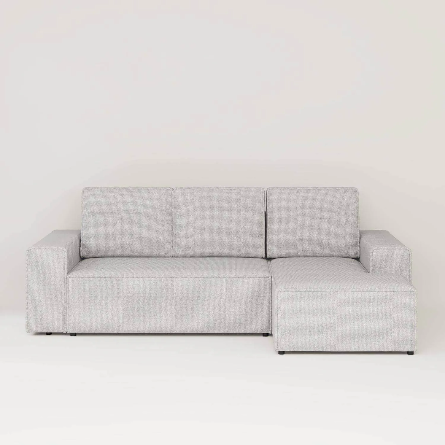 Bäddsoffa Divan Höger 255cm Ivory - Sydney