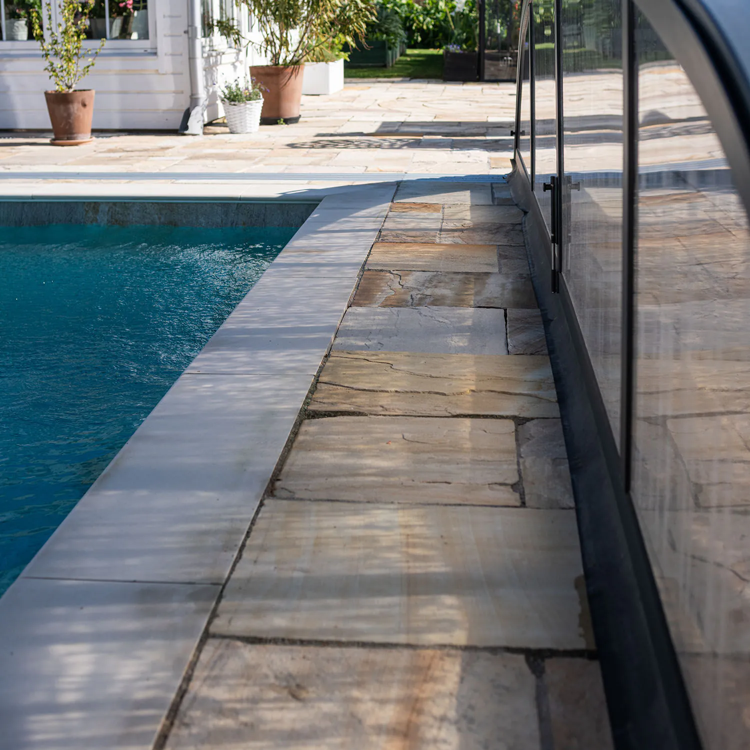 Poolkantsten Sandsten - Sand