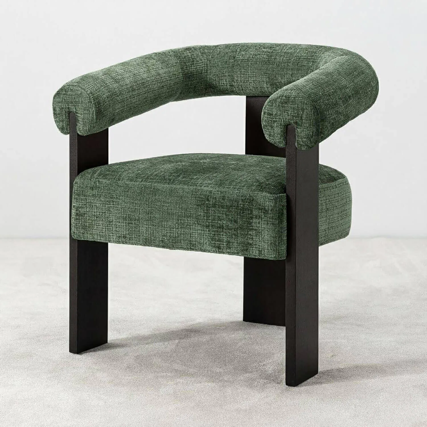 Matstol Wenge/Grön - Santander