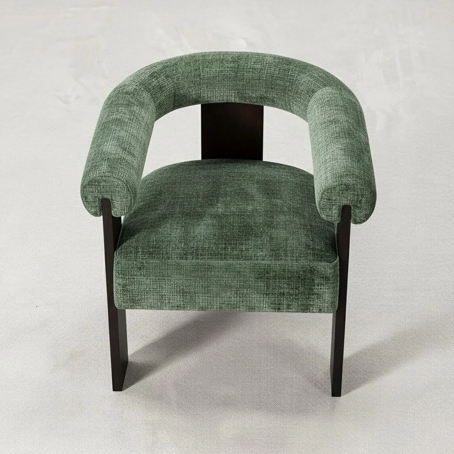 Matstol Wenge/Grön - Santander