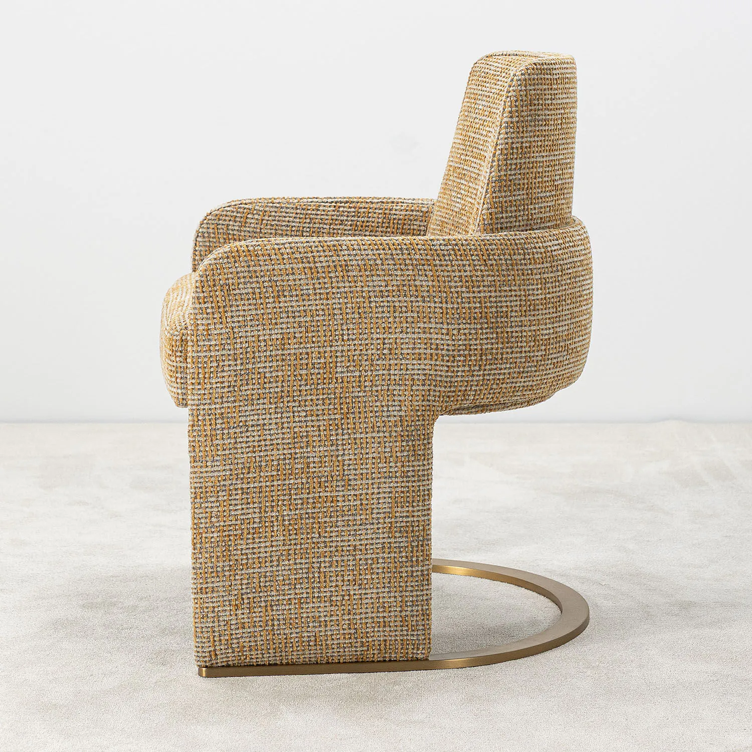 Matstol Gul Coco 06 Mustard - Bilbao