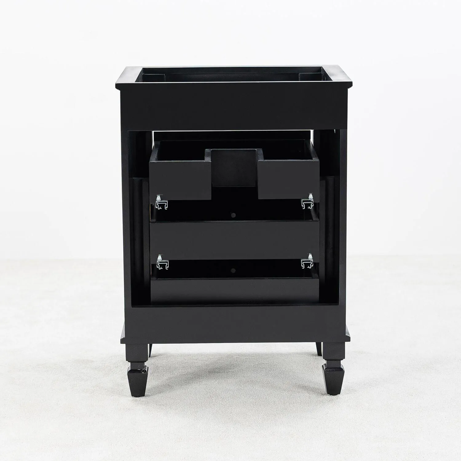 Kommod Badrum 60cm Nashville Svart - Svart Granit