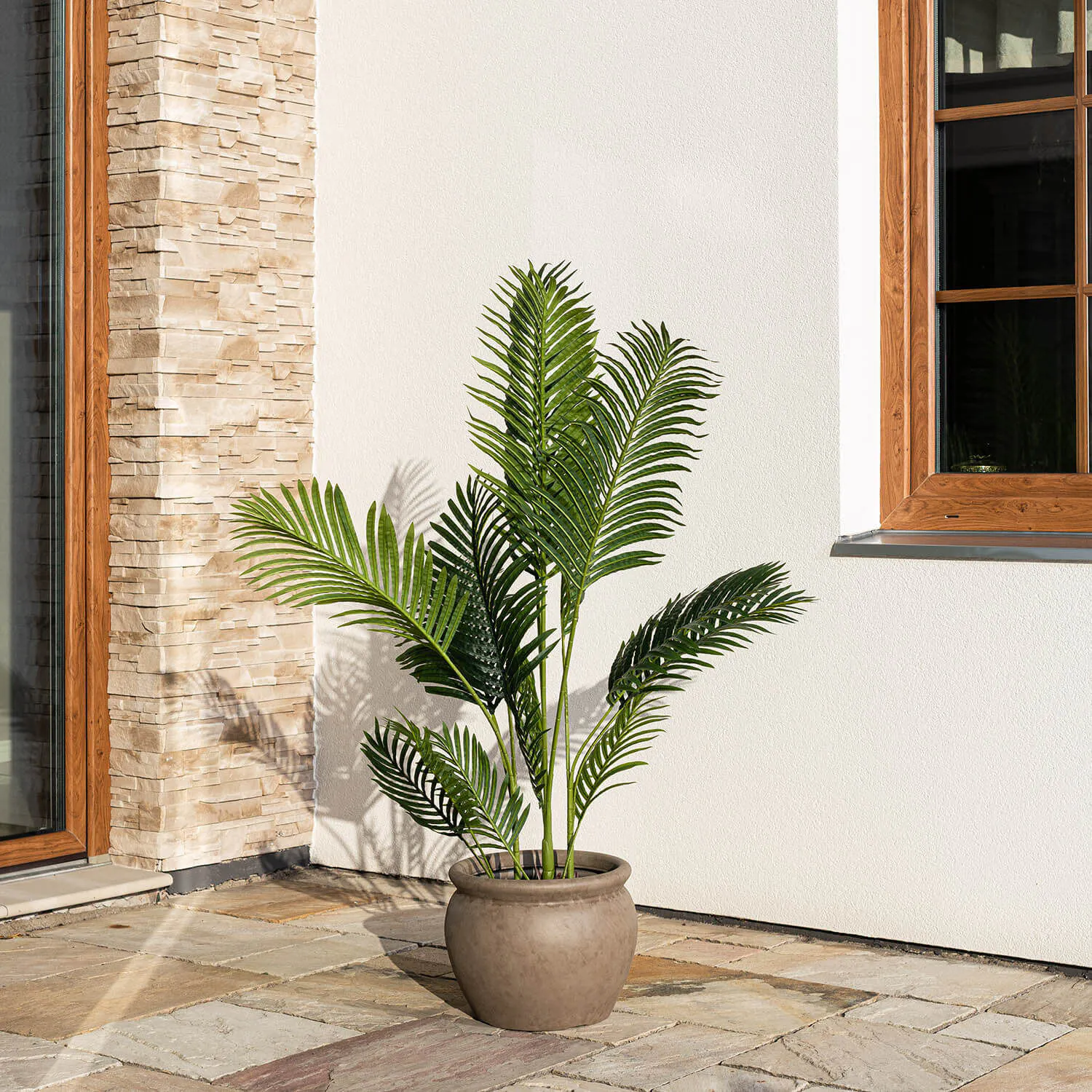 Konstväxt Areca Palmträd 140cm