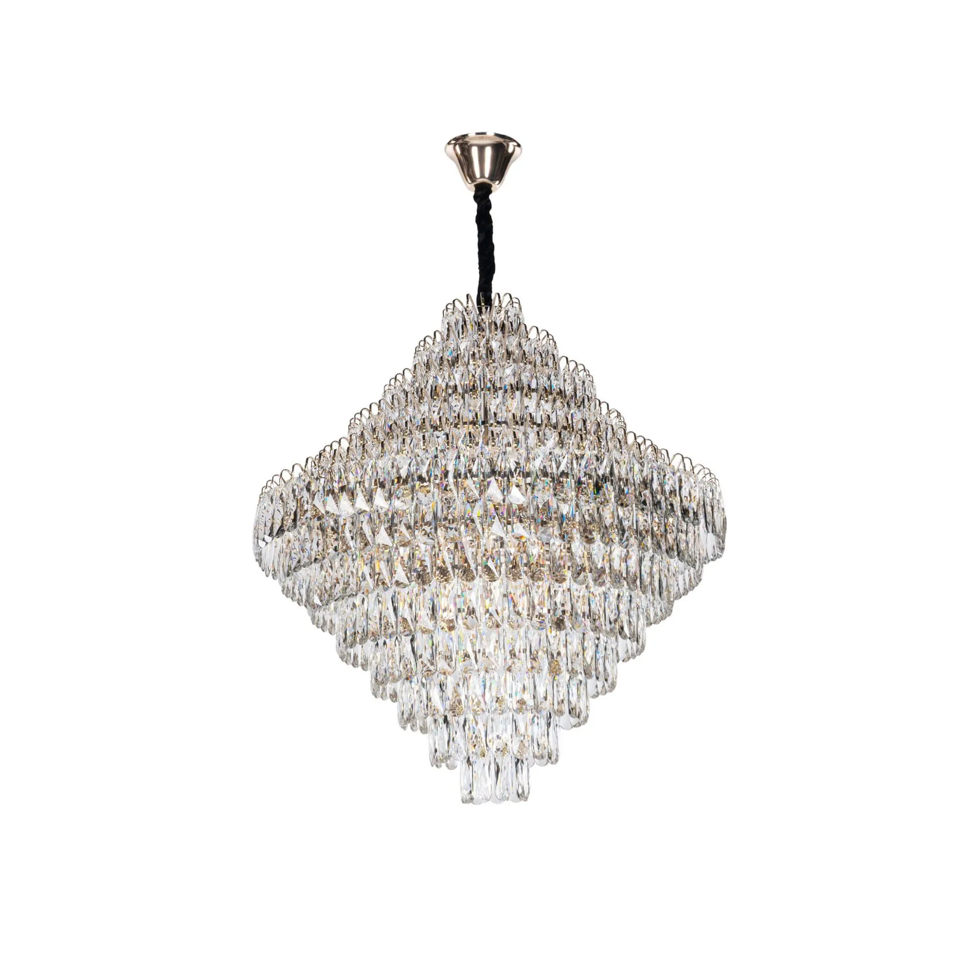 Kristallkrona Texas Guld Ø 60cm