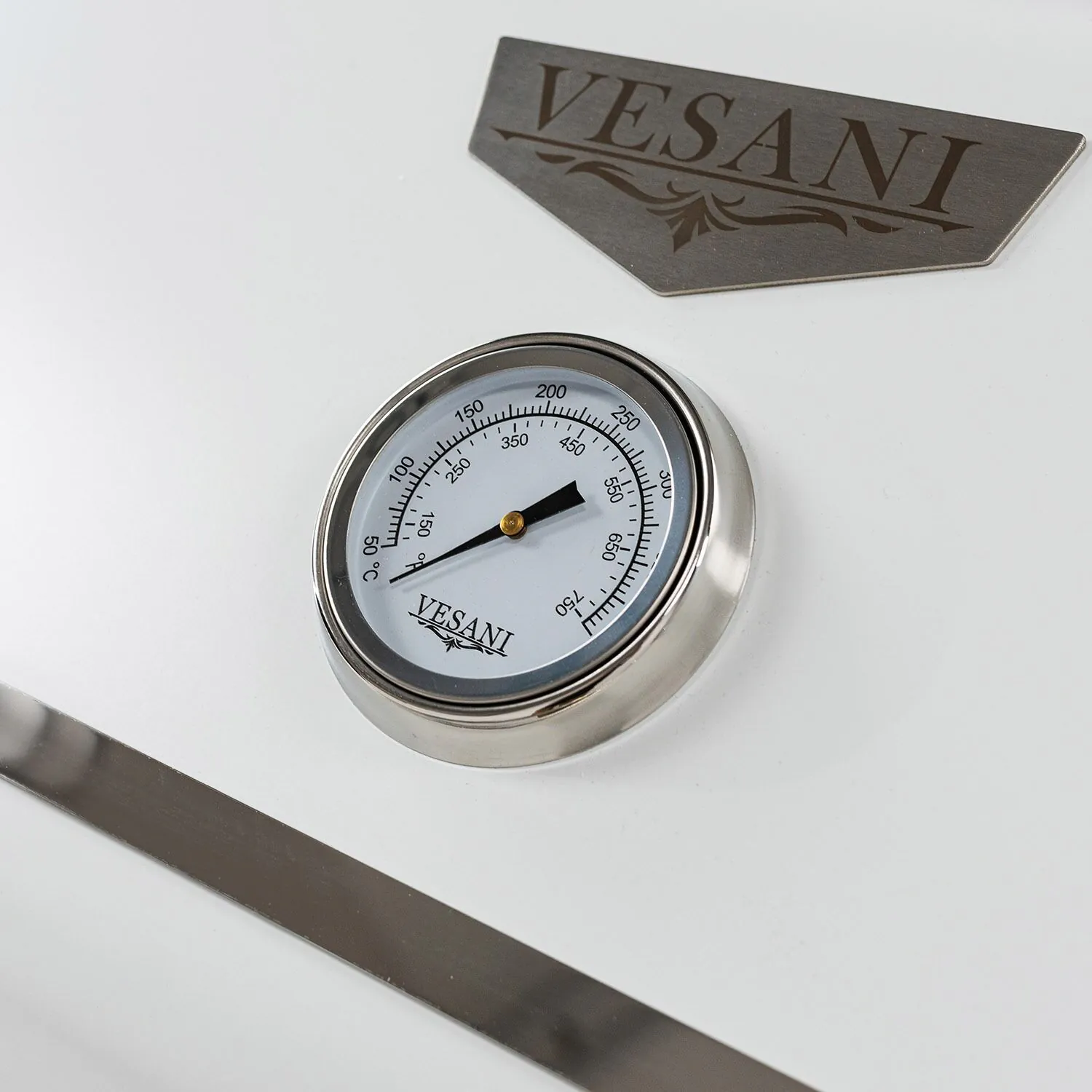 Utekök Kompakt 336cm – Vitt utekök med grill, diskho, kylskåp och sidobrännare