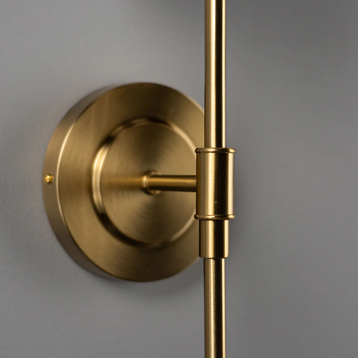 Vägglampa Mässing Med Hatt H51 - Hampton