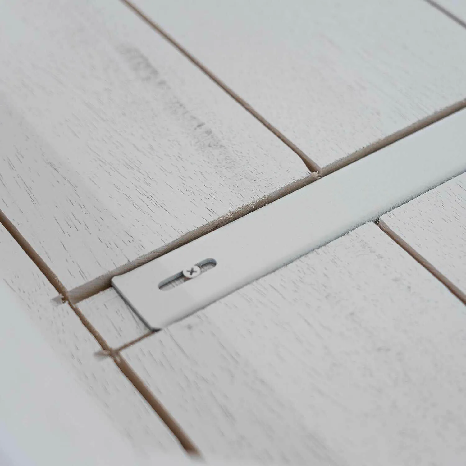 Matbord Gripsholm 240cm Vit Massiv Ek