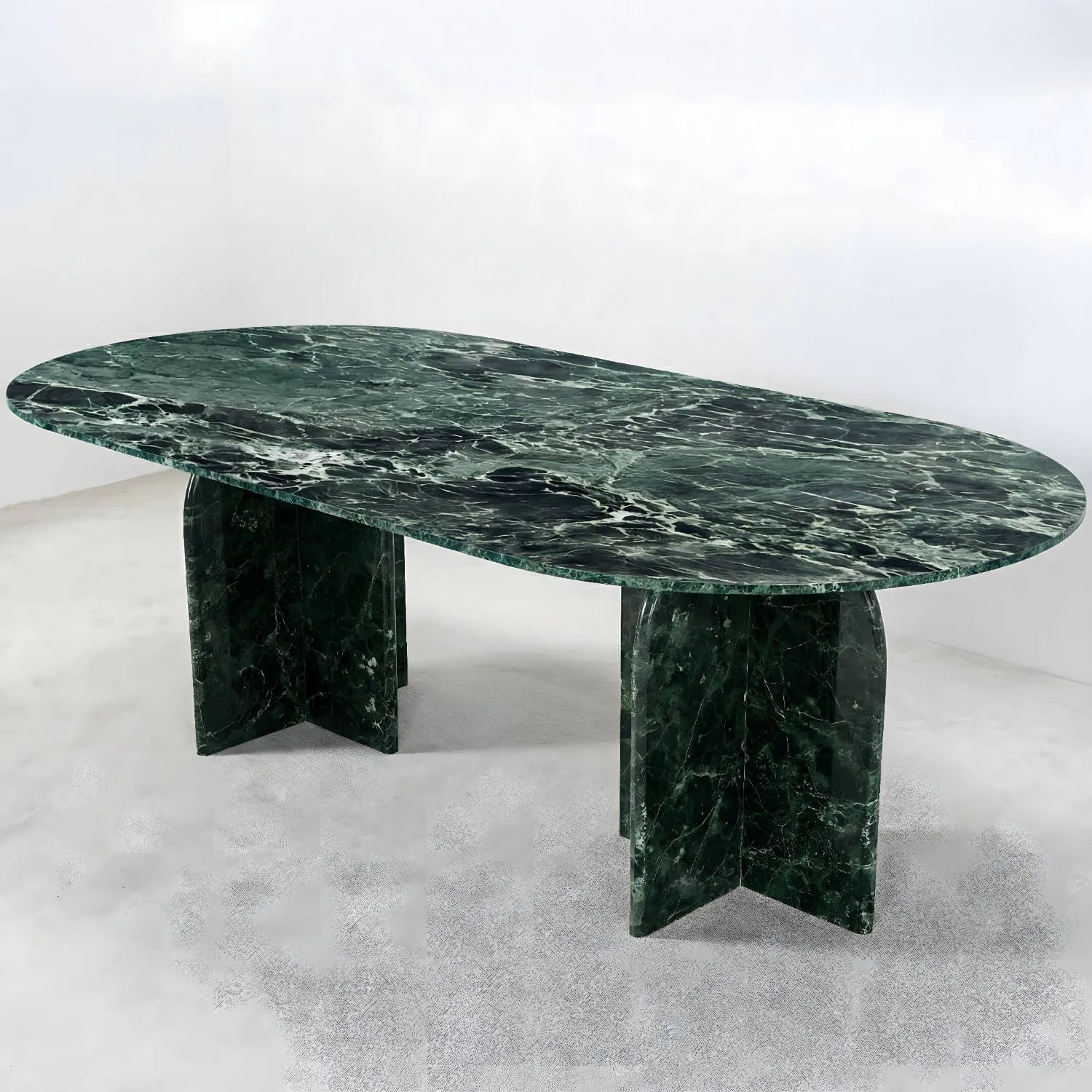 Matbord Marmor Grön 240cm - Matisse