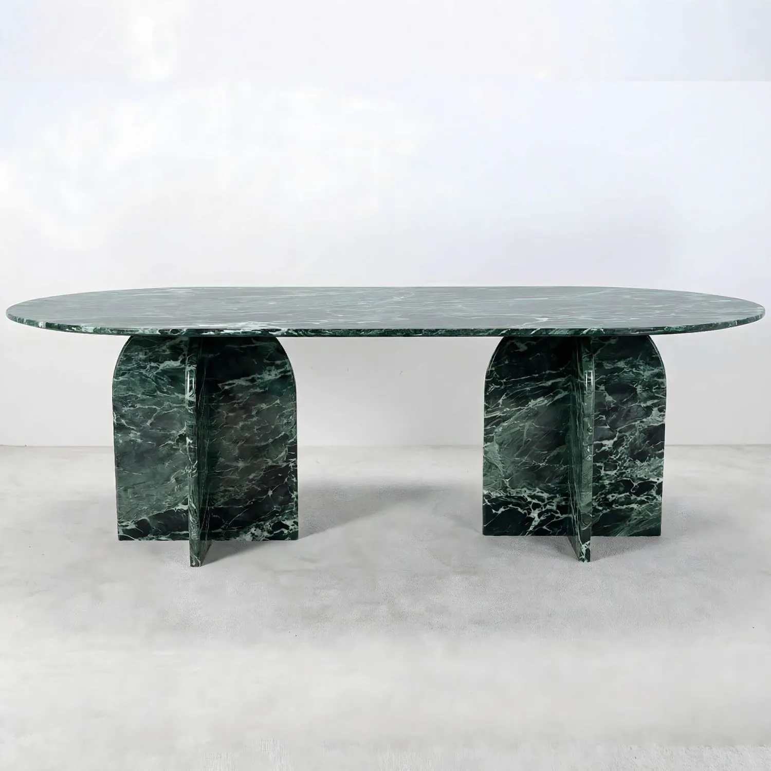 Matbord Marmor Grön 240cm - Matisse