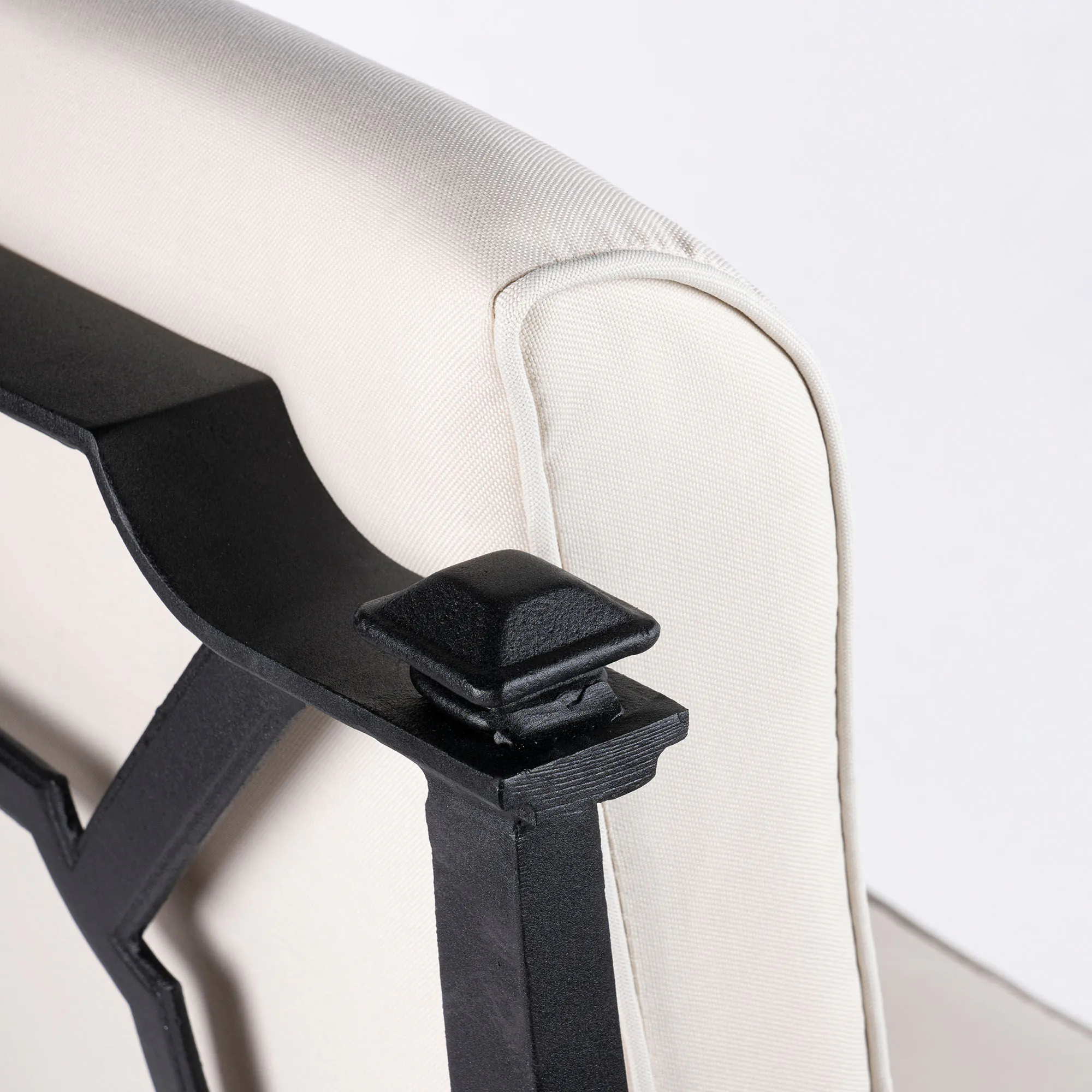 Matgrupp Utomhus 8 stolar Svart Aluminium - St Tropez 213cm