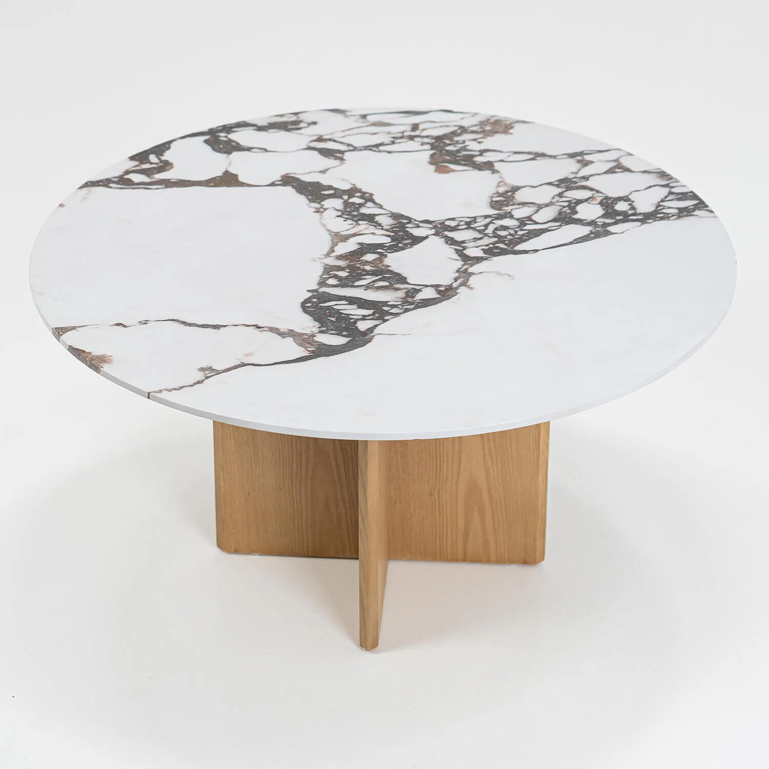 Soffbord Ø80cm Ek/Viola Faux - Matisse