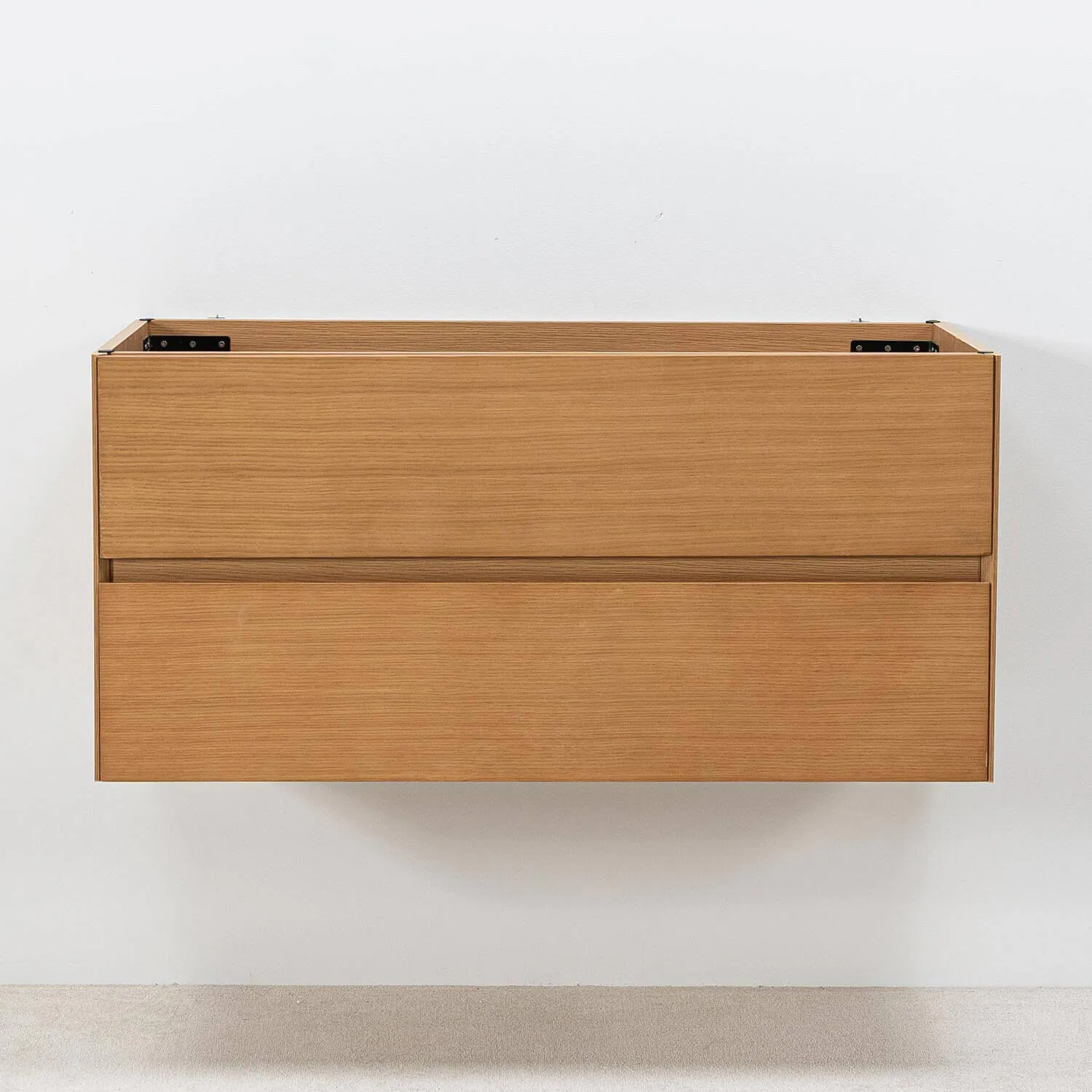 Badrumskommod Ek 100cm Vit Marmor - Marstrand