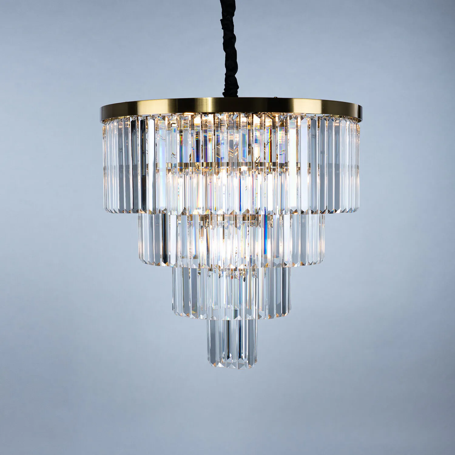 Kristallkrona Florence Guld Ø 60cm
