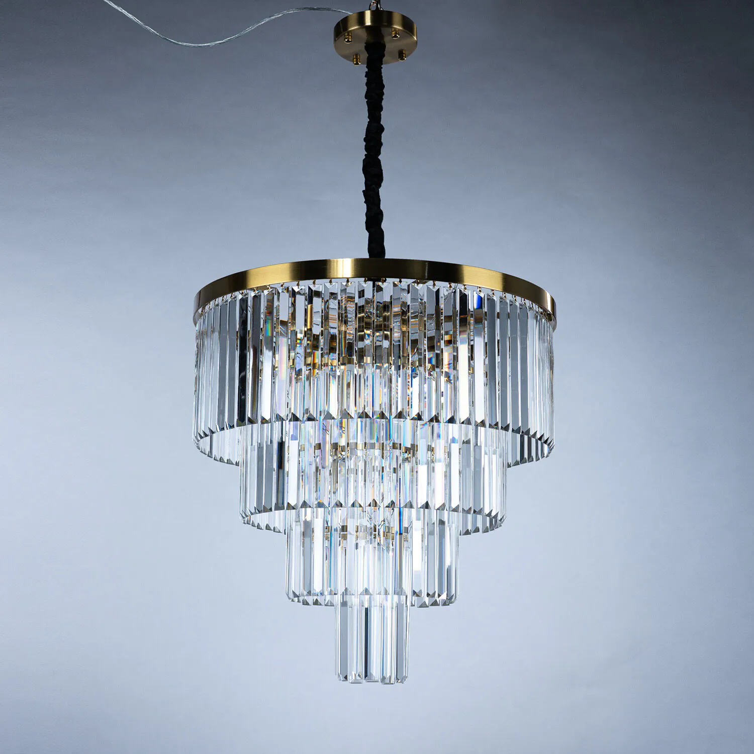 Kristallkrona Florence Guld Ø 60cm