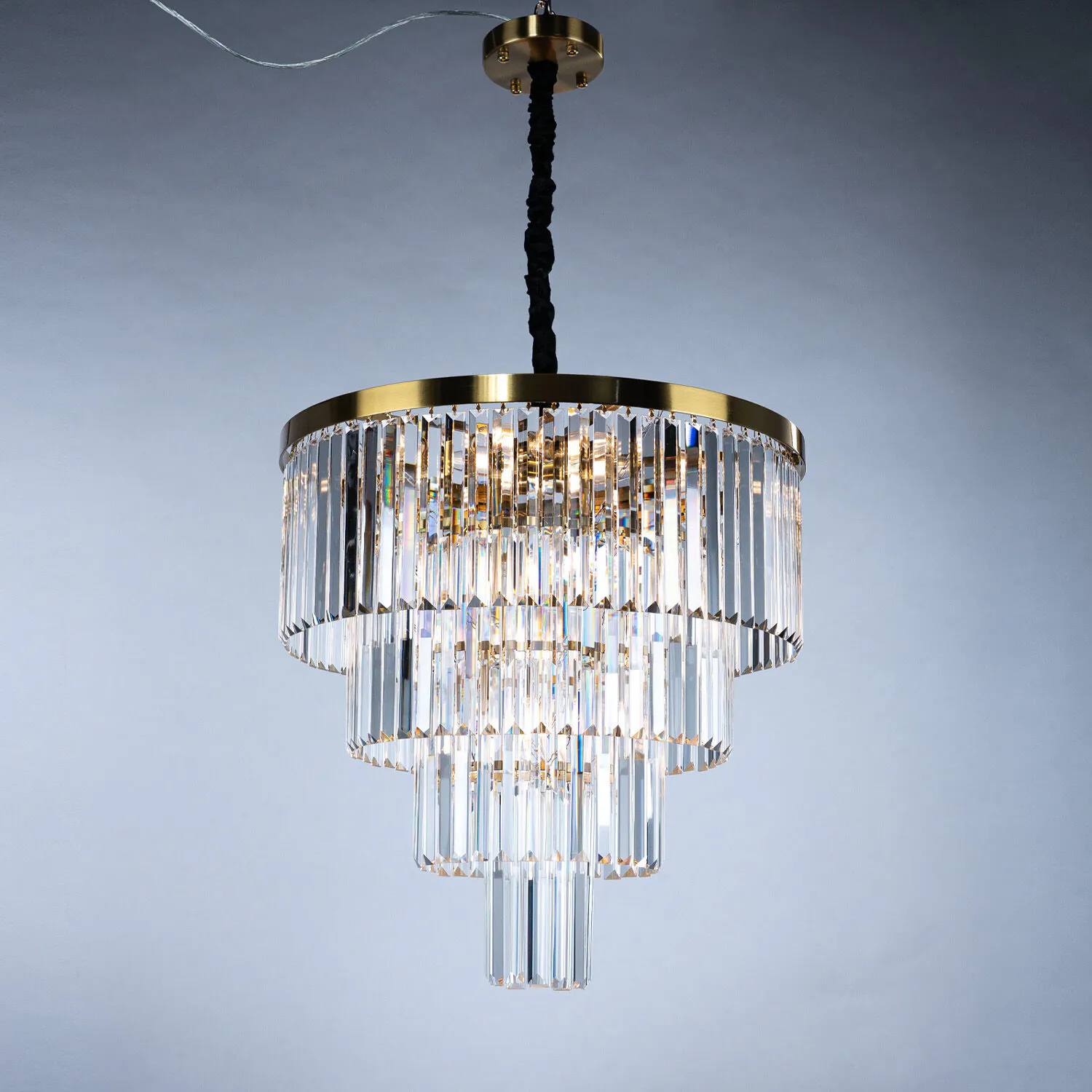 Kristallkrona Florence Guld Ø 60cm