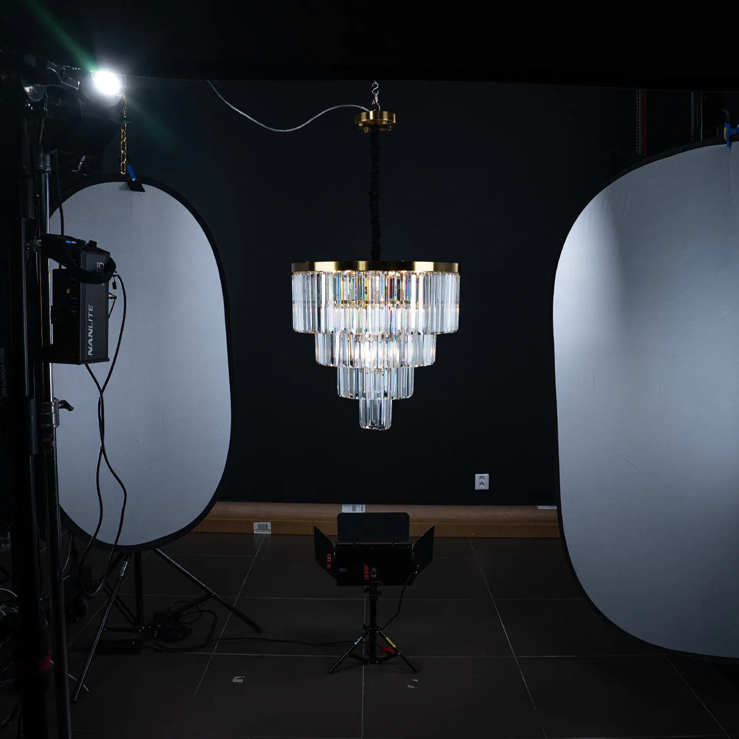 Kristallkrona Florence Guld Ø 60cm