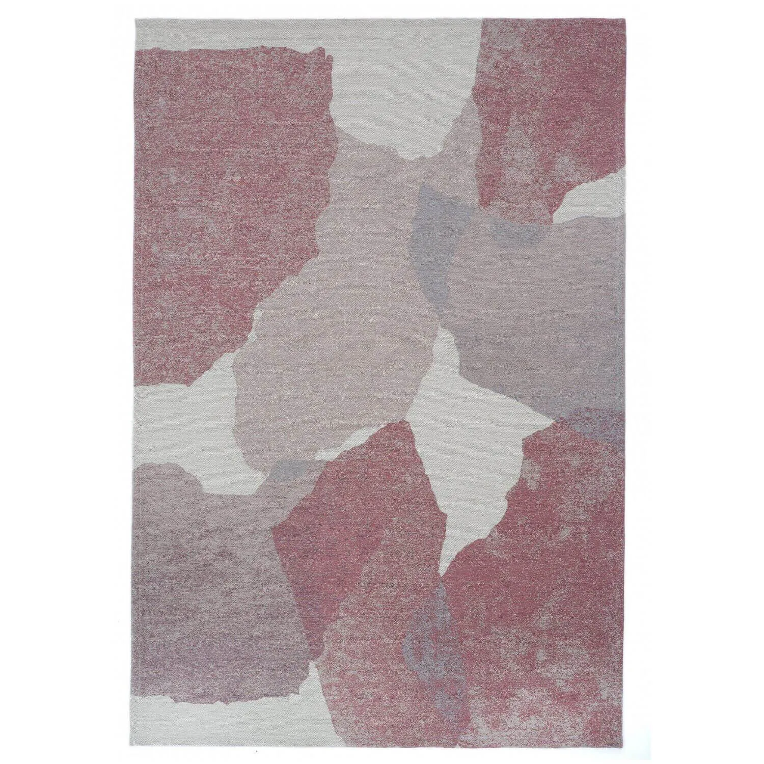 Mönstrad Matta 160x230cm  - Lila Rosa