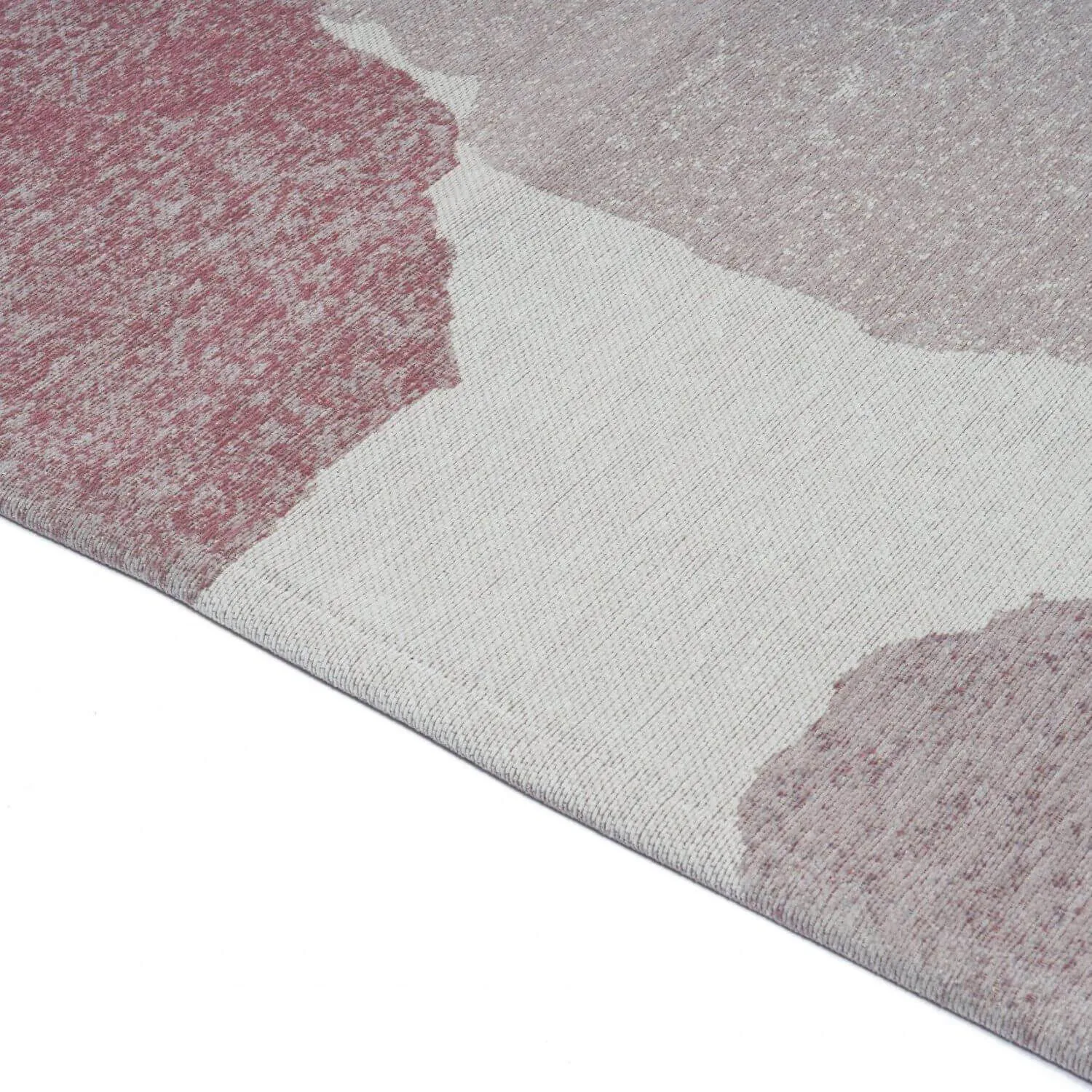 Mönstrad Matta 160x230cm  - Lila Rosa