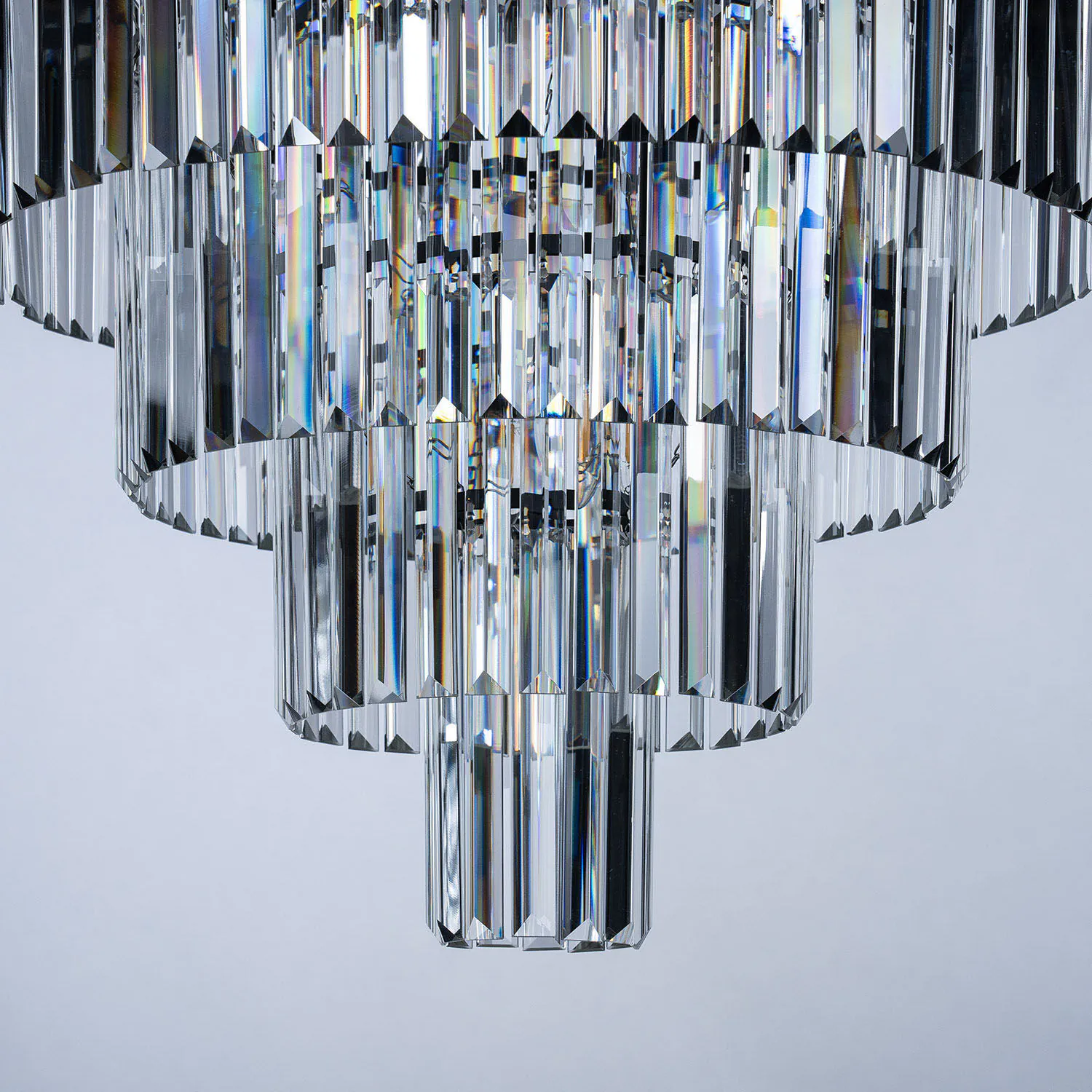 Kristallkrona Florence Svart Ø 60cm