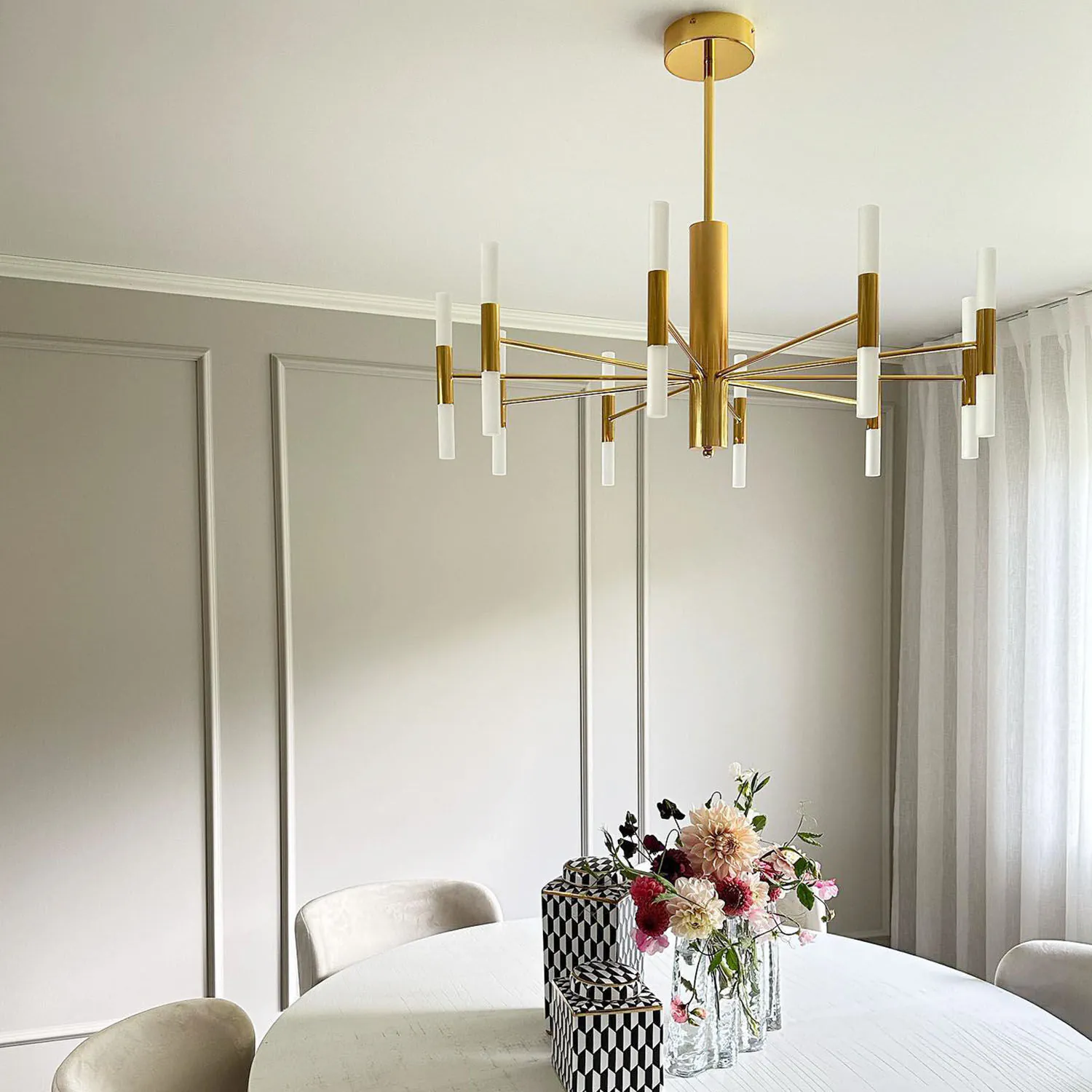 Taklampa Copenhagen Guld Ø 85cm
