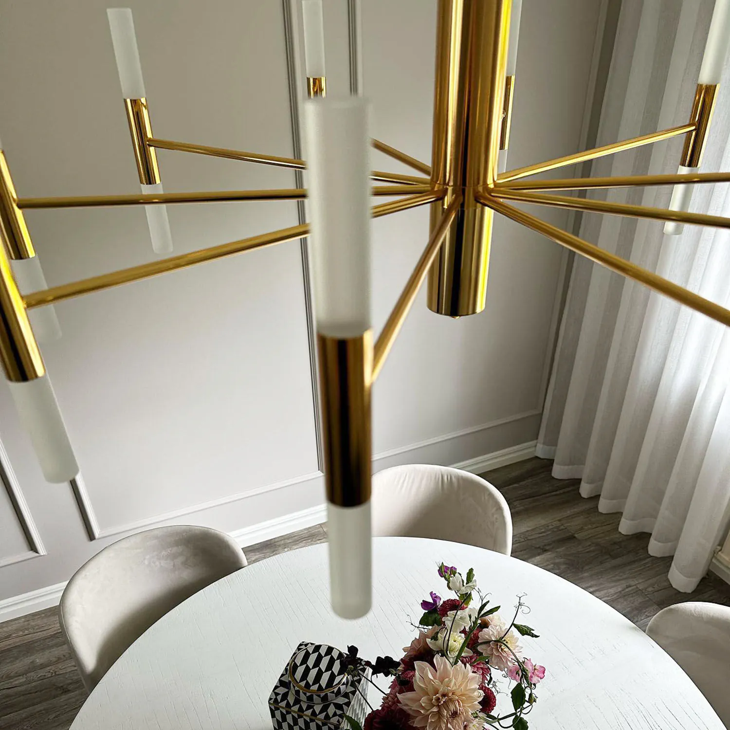 Taklampa Copenhagen Guld Ø 85cm