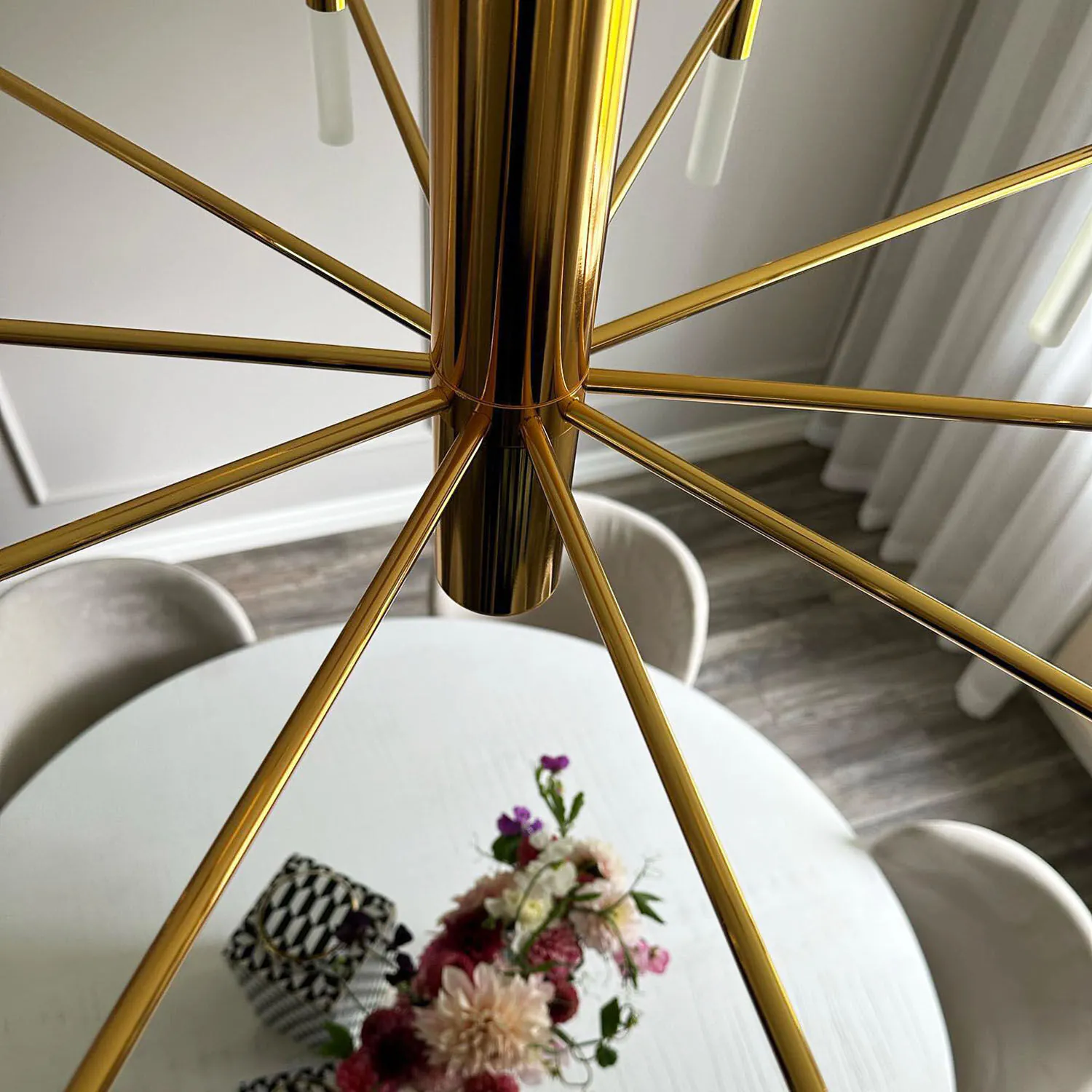 Taklampa Copenhagen Guld Ø 85cm