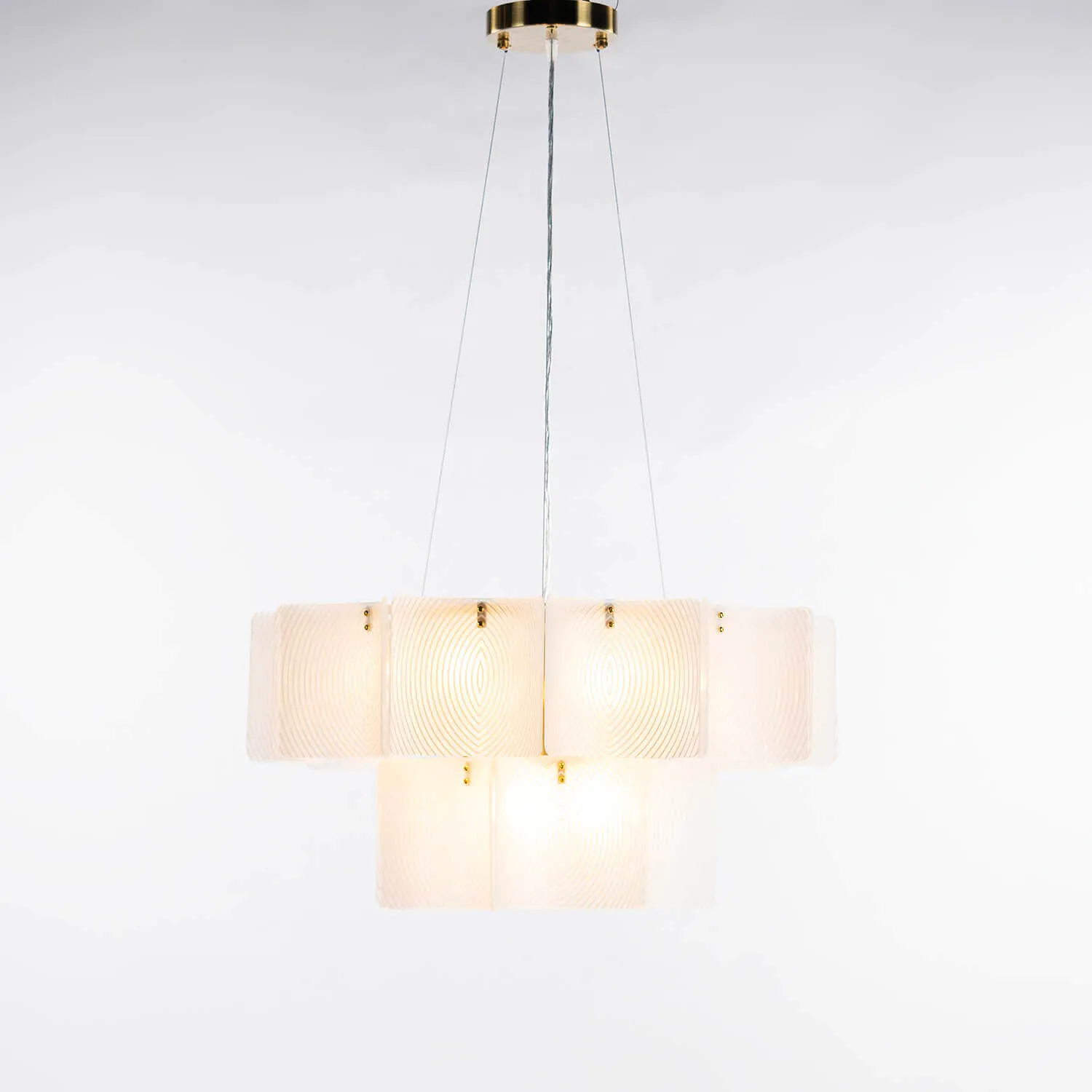 Taklampa Vit Ø65cm - Bellagio