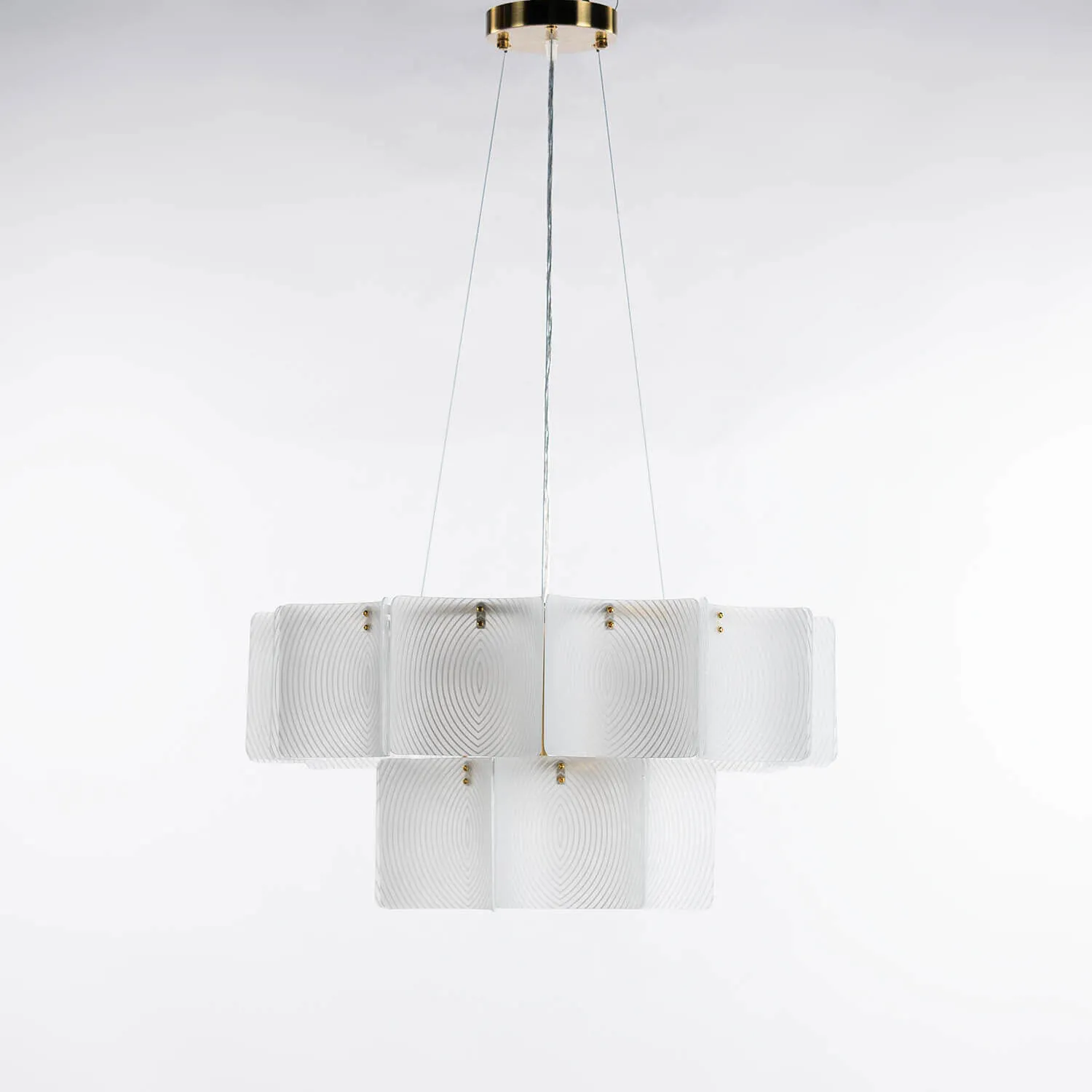 Taklampa Vit Ø65cm - Bellagio