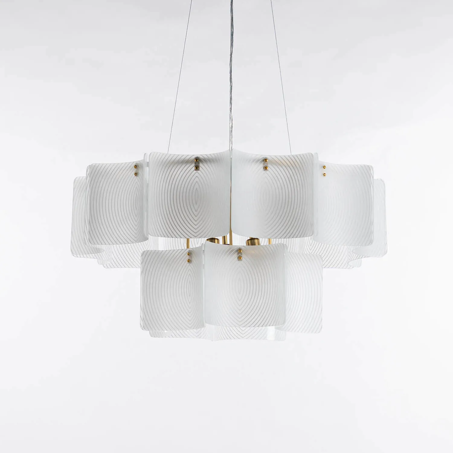 Taklampa Vit Ø65cm - Bellagio