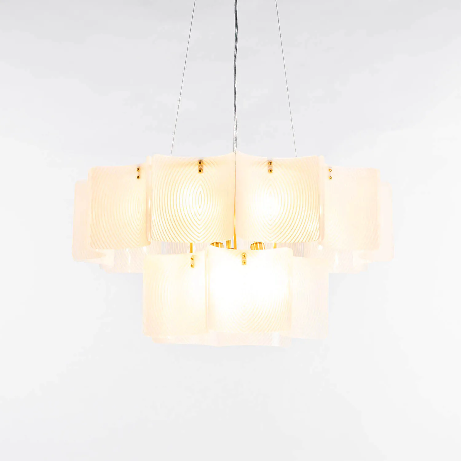 Taklampa Vit Ø65cm - Bellagio