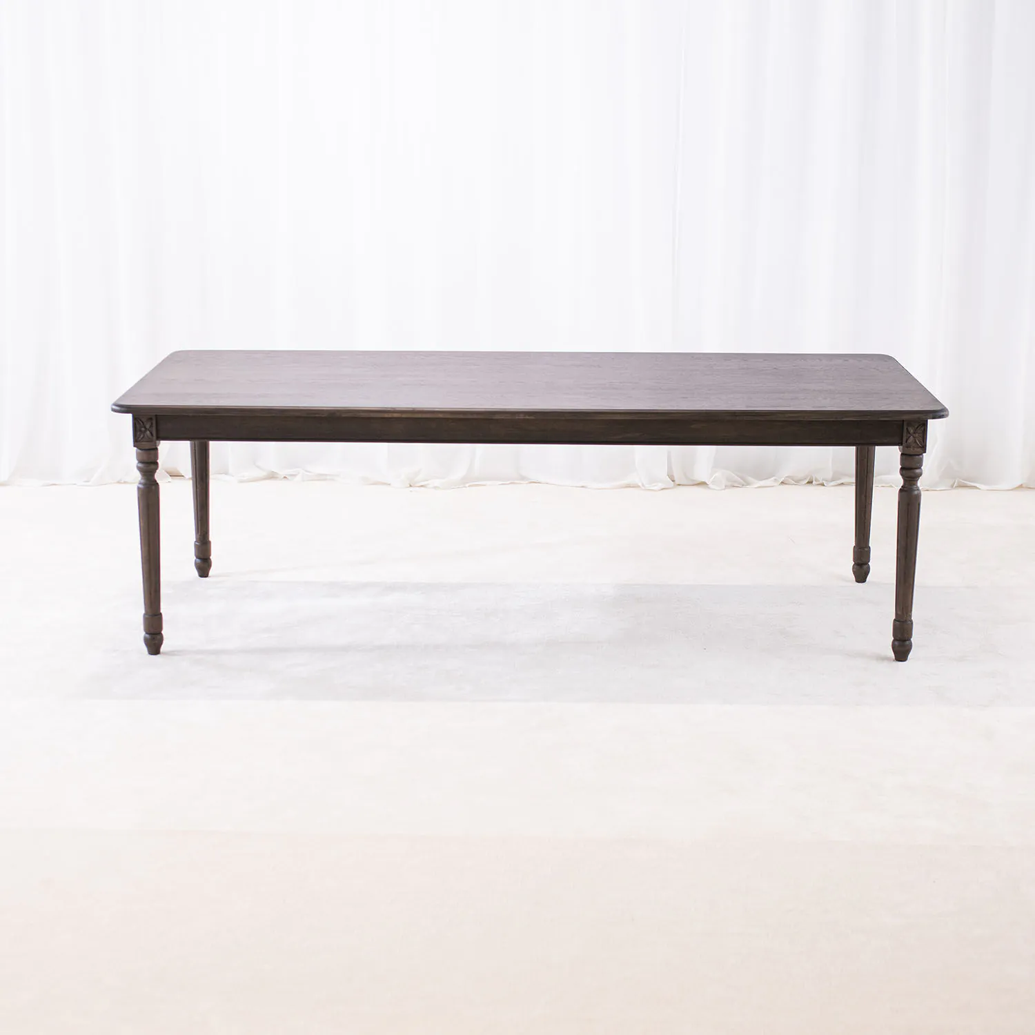 Matbord 240cm Rökt Ek - Gripsholm