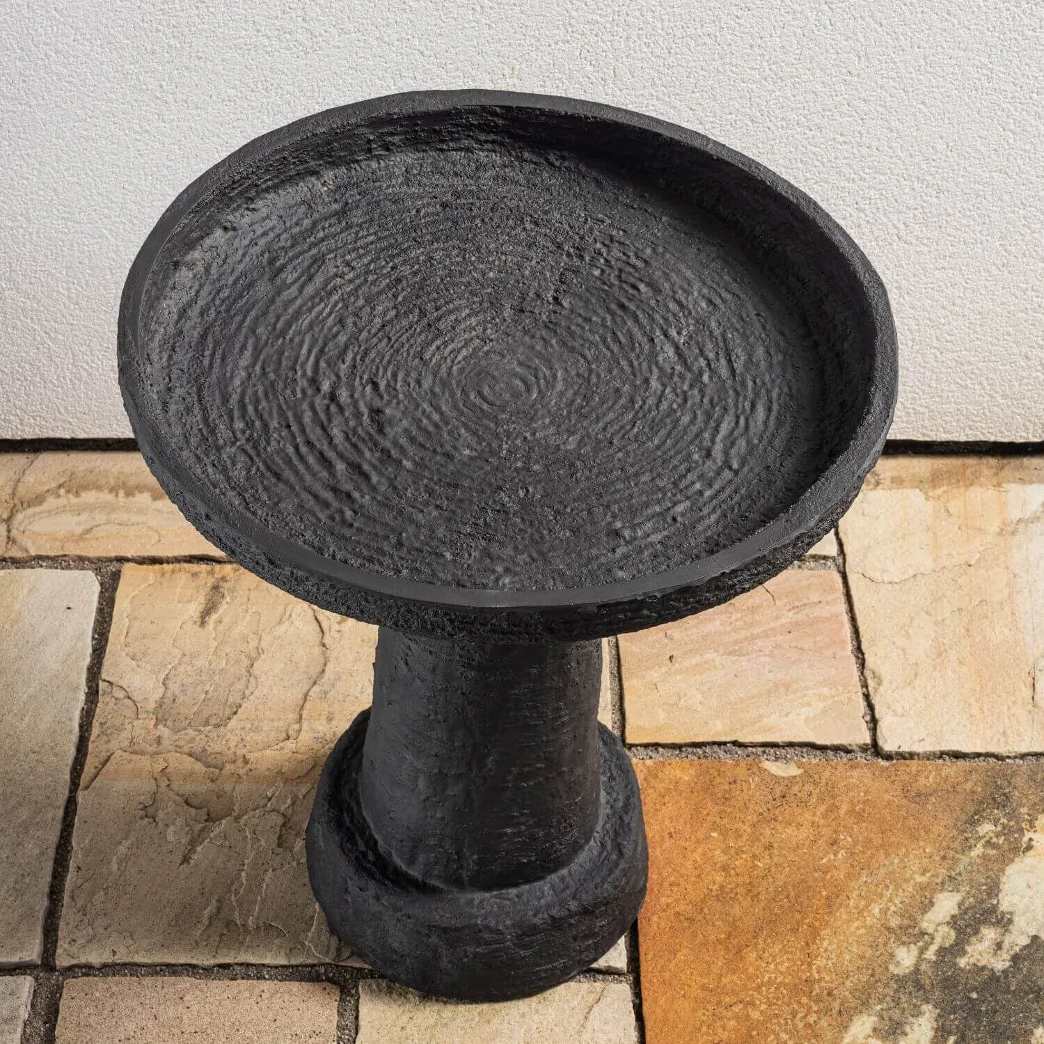 Fågelbad 47x54cm Mörkgrå - Fabia