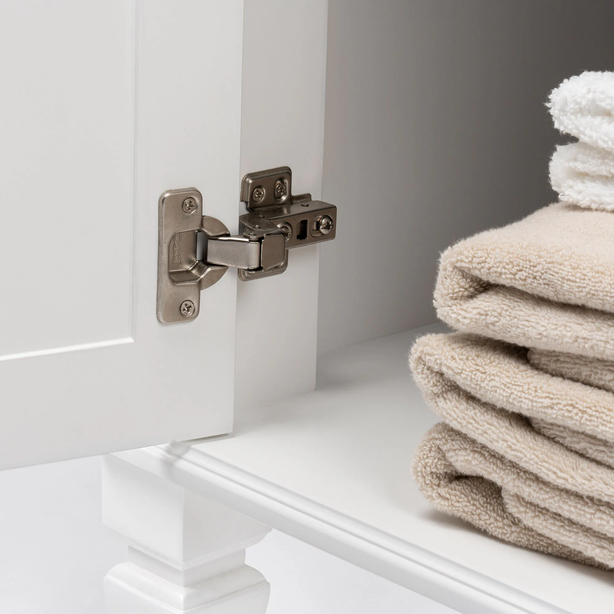 Kommod Badrum 120cm Nashville Vit - Beige Marmor