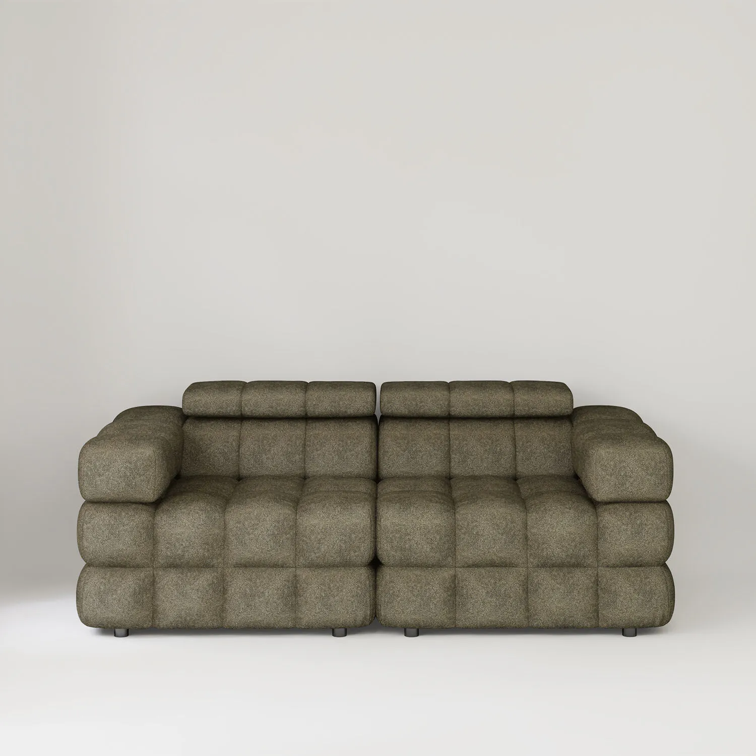 Soffa 2-sits 210cm Olivgrön - Paris