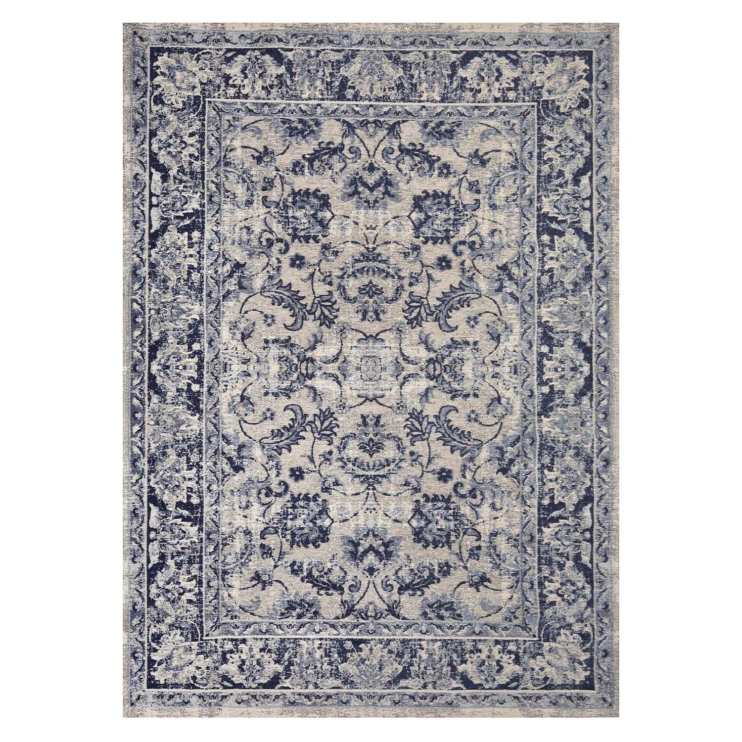 Orientalisk Matta 160x230cm Blå - Tebriz