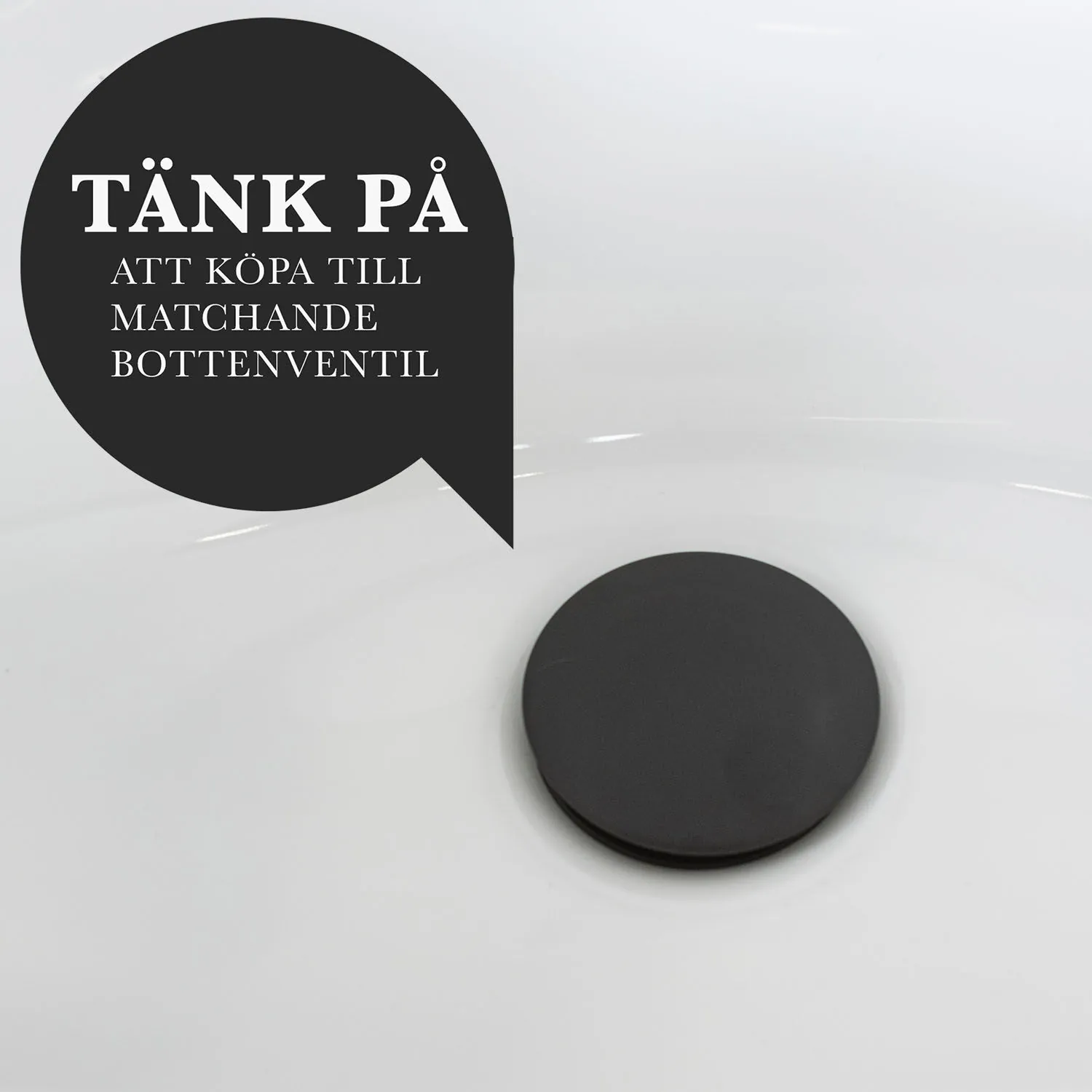 Tvättställsblandare Svart - Pipan