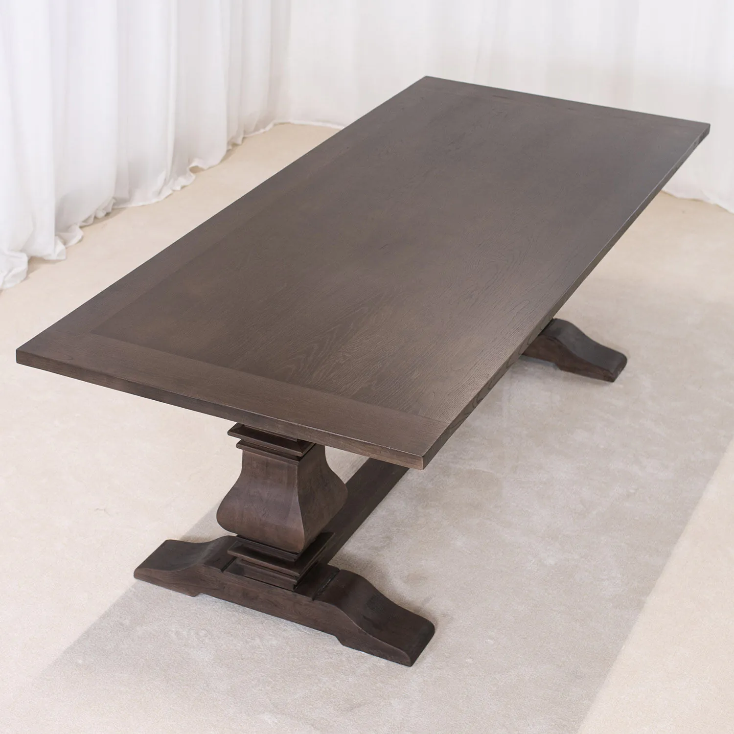 Matbord 240cm Rökt Ek - Ulriksdal