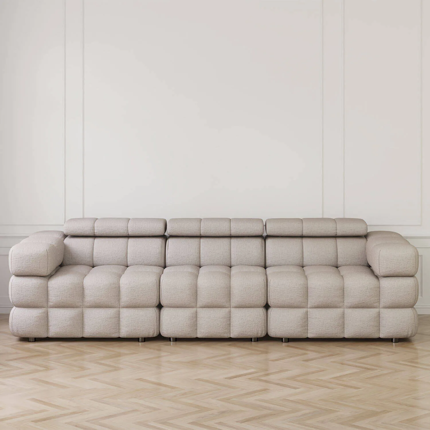 Soffa 3-sits 285cm Sand  - Paris